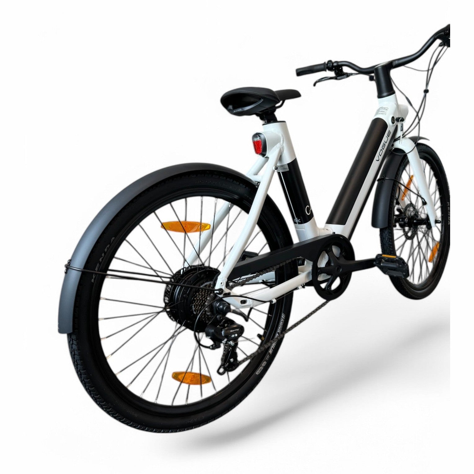 Vogue C4 Lady Elektrische fiets 7DR Shimano 9,6Ah 36V 345,6Wh E-bike - Glacier White - AE-trading