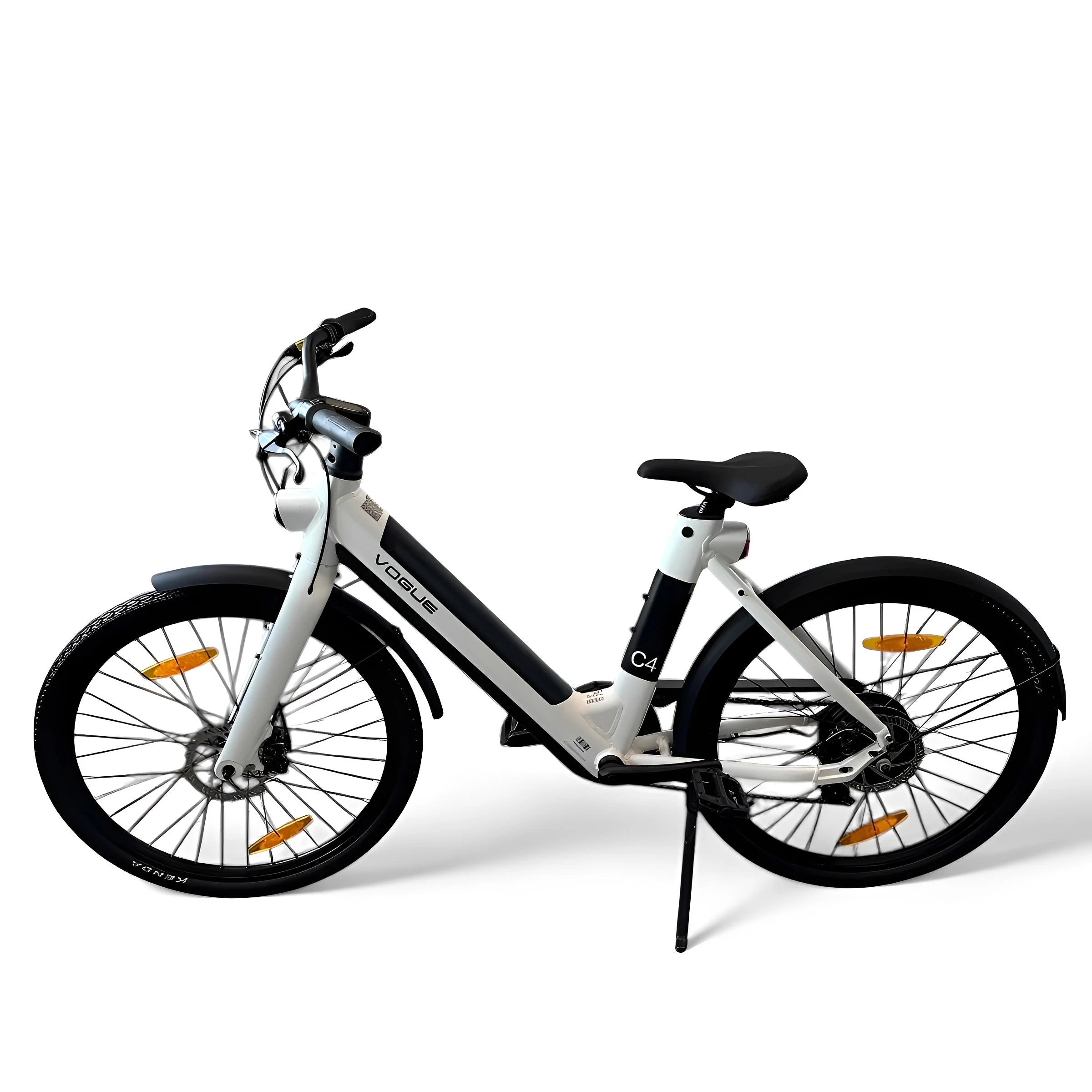 Vogue C4 Lady Elektrische fiets 7DR Shimano 9,6Ah 36V 345,6Wh E-bike - Glacier White - AE-trading