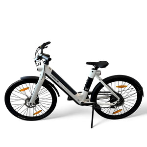 Vogue C4 Lady Elektrische fiets 7DR Shimano 9,6Ah 36V 345,6Wh E-bike - Glacier White - AE-trading