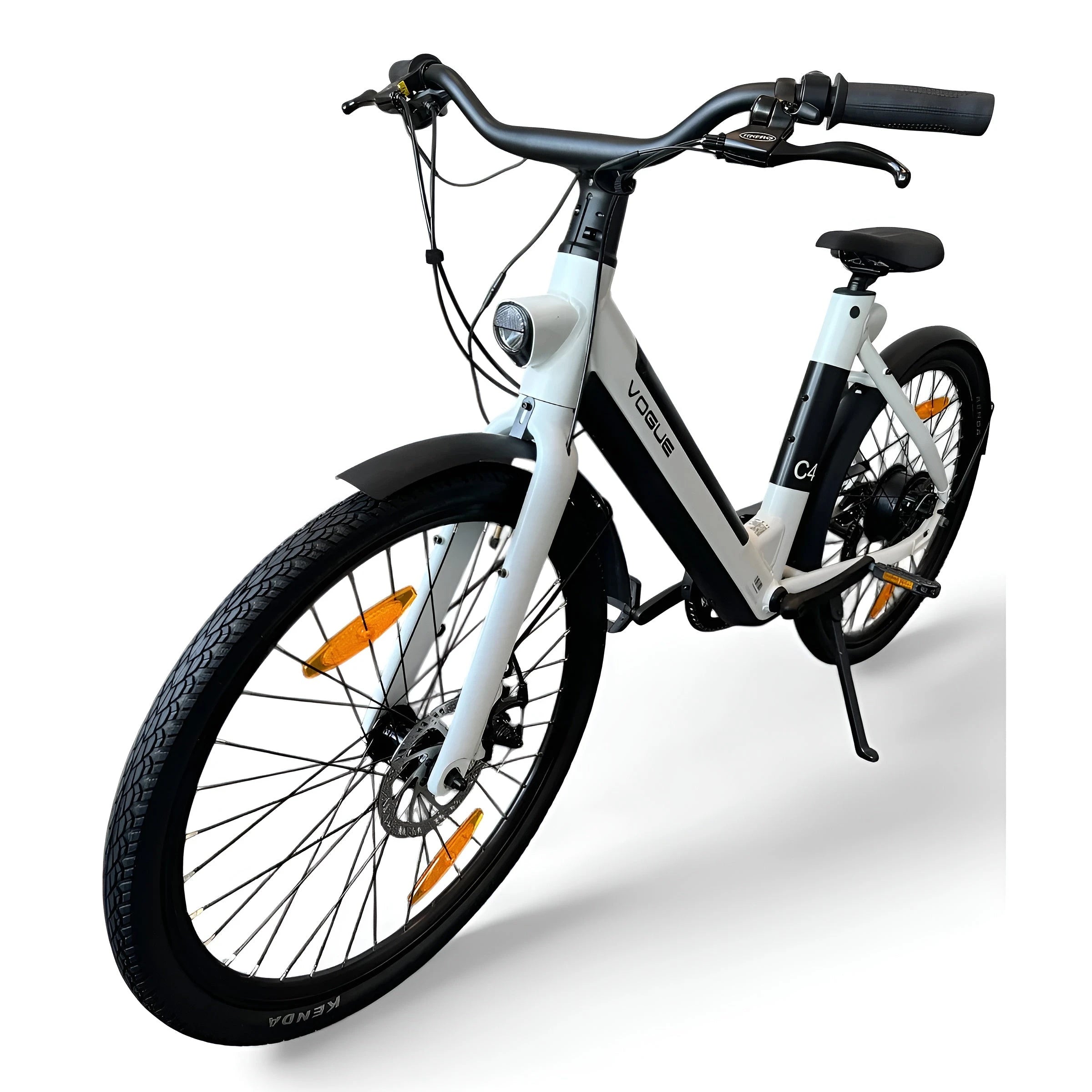Vogue C4 Lady Elektrische fiets 7DR Shimano 9,6Ah 36V 345,6Wh E-bike - Glacier White - AE-trading