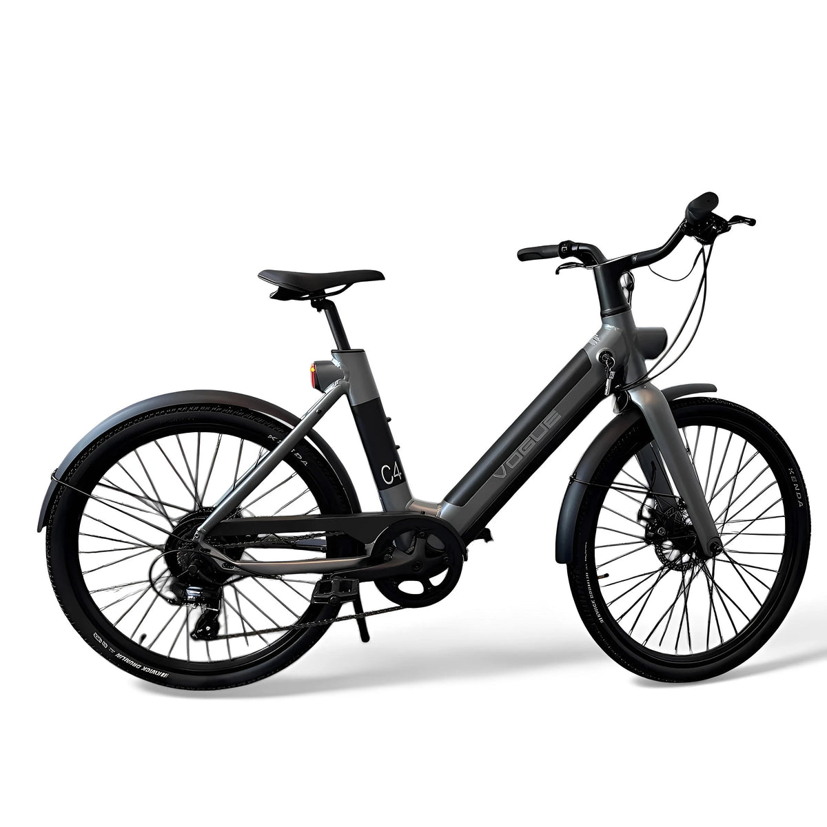 Vogue C4 Lady Elektrische Fiets - Gravity Grey - 345,6Wh - AE-trading