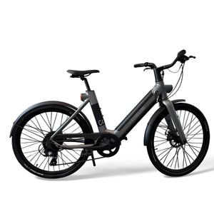 Vogue C4 Lady Elektrische fiets 7DR Shimano 9,6Ah 36V 345,6Wh E-bike - Gravity Grey - AE-trading