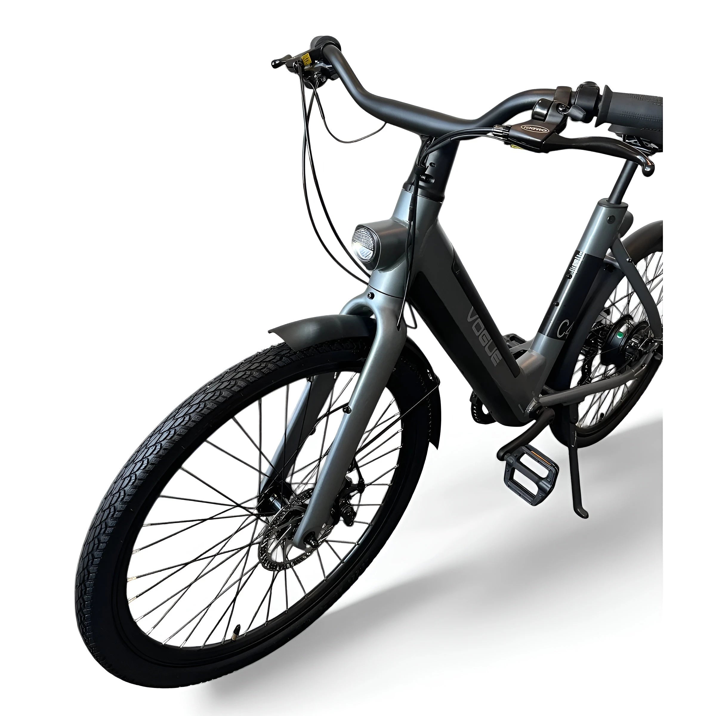Vogue C4 Lady Elektrische fiets 7DR Shimano 9,6Ah 36V 345,6Wh E-bike - Gravity Grey - AE-trading