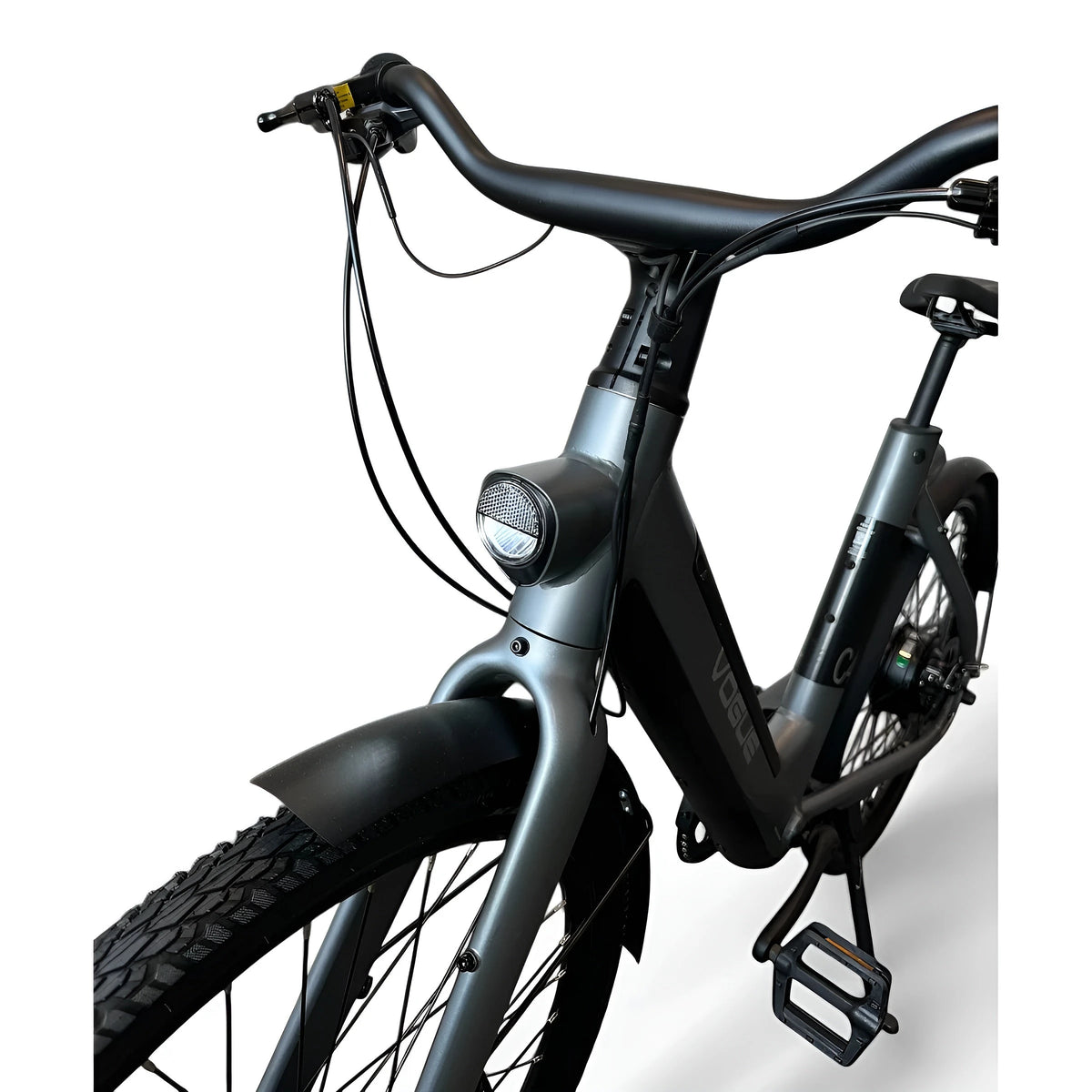 Vogue C4 Lady Elektrische Fiets - Gravity Grey - 345,6Wh - AE-trading