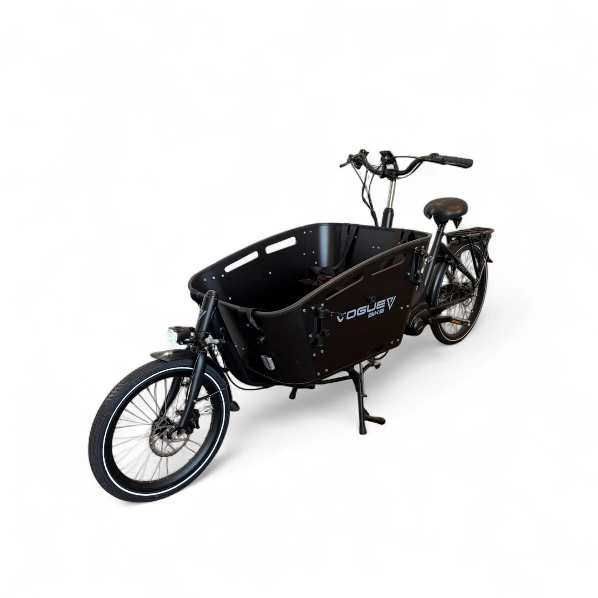 Vogue Carry 2 Elektrische Bakfiets - Mat Grijs - 50 cm - AE-trading
