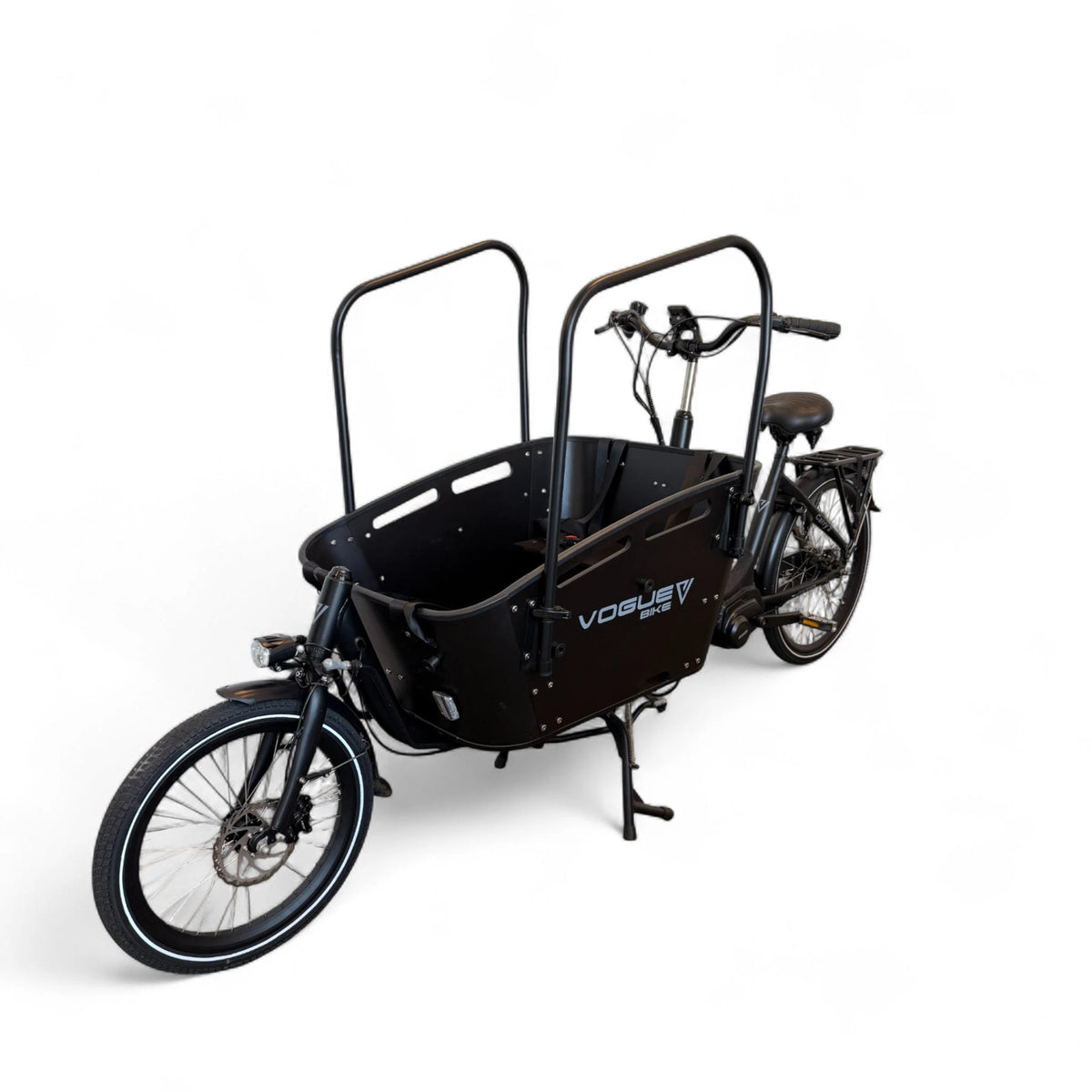 Vogue Carry 2 Elektrische Bakfiets - Mat Grijs - 50 cm - AE-trading