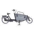 Vogue Carry 2 Elektrische Bakfiets - Mat Grijs - 50 cm - AE-trading