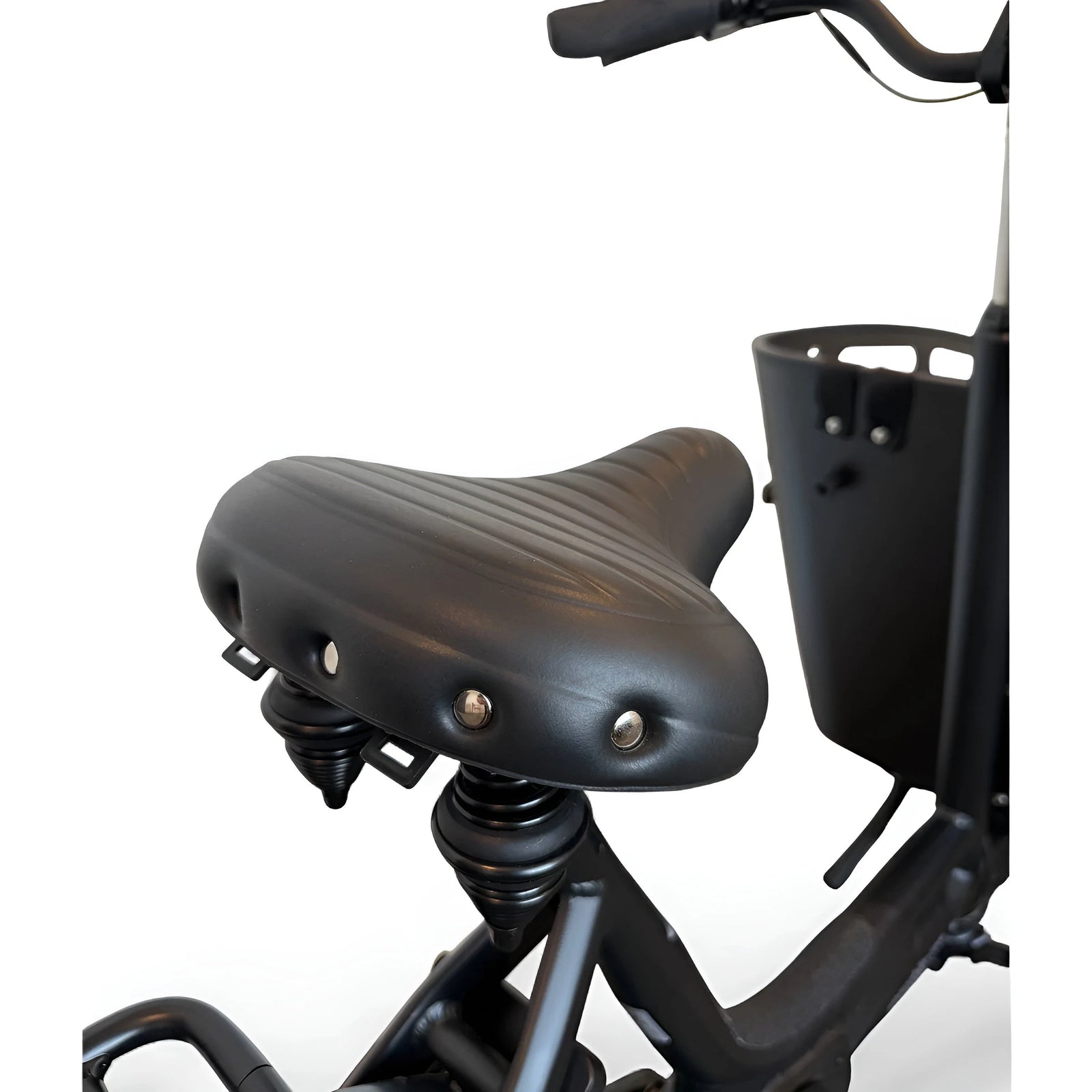 Vogue Carry 2 Elektrische Bakfiets - Mat Zwart - 50 cm - AE-trading