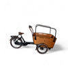 Vogue Carry 3 – Elektrische Bakfiets – Mat Zwart/Bruin – Bafang 80 Nm – Nexus 7 versnellingen – Actieradius 50-70 km