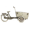 Vogue Carry 3 – Mat Zwart/Grijs – Elektrische Bakfiets – Ananda M81 middenmotor – 540Wh accu – 8 versnellingen – Hydraulische schijfremmen - AE-trading