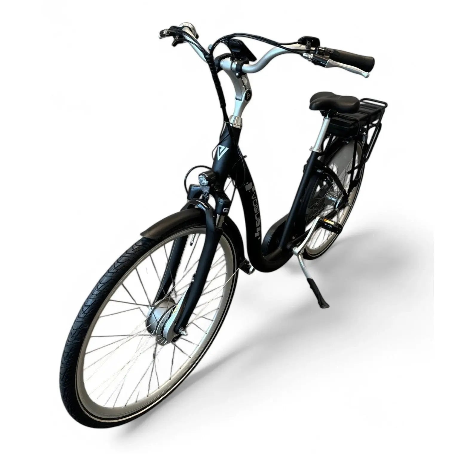 Vogue Comfort Elektrische Fiets met lage instap - Mat Grijs - AE-trading