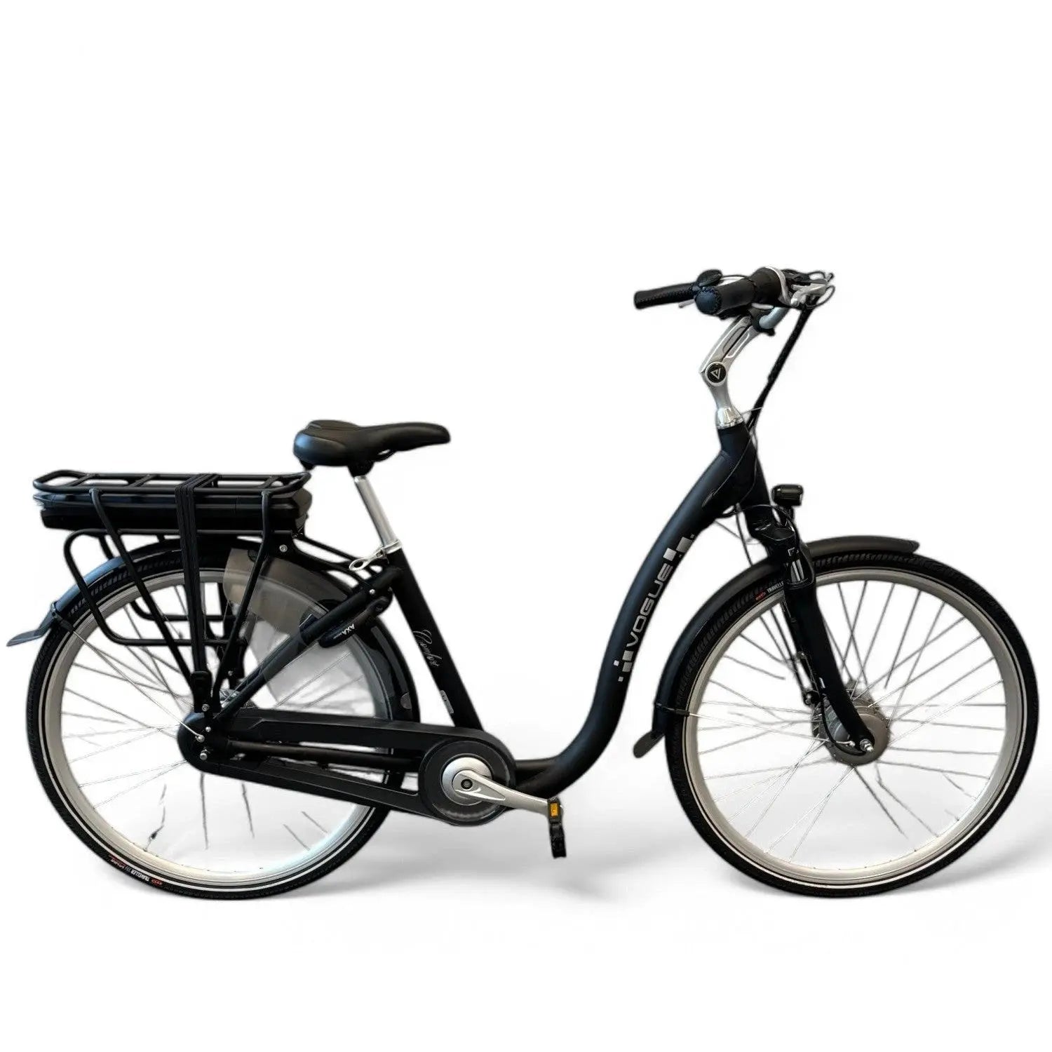 Vogue Comfort Elektrische Fiets met lage instap - Mat Grijs - AE-trading