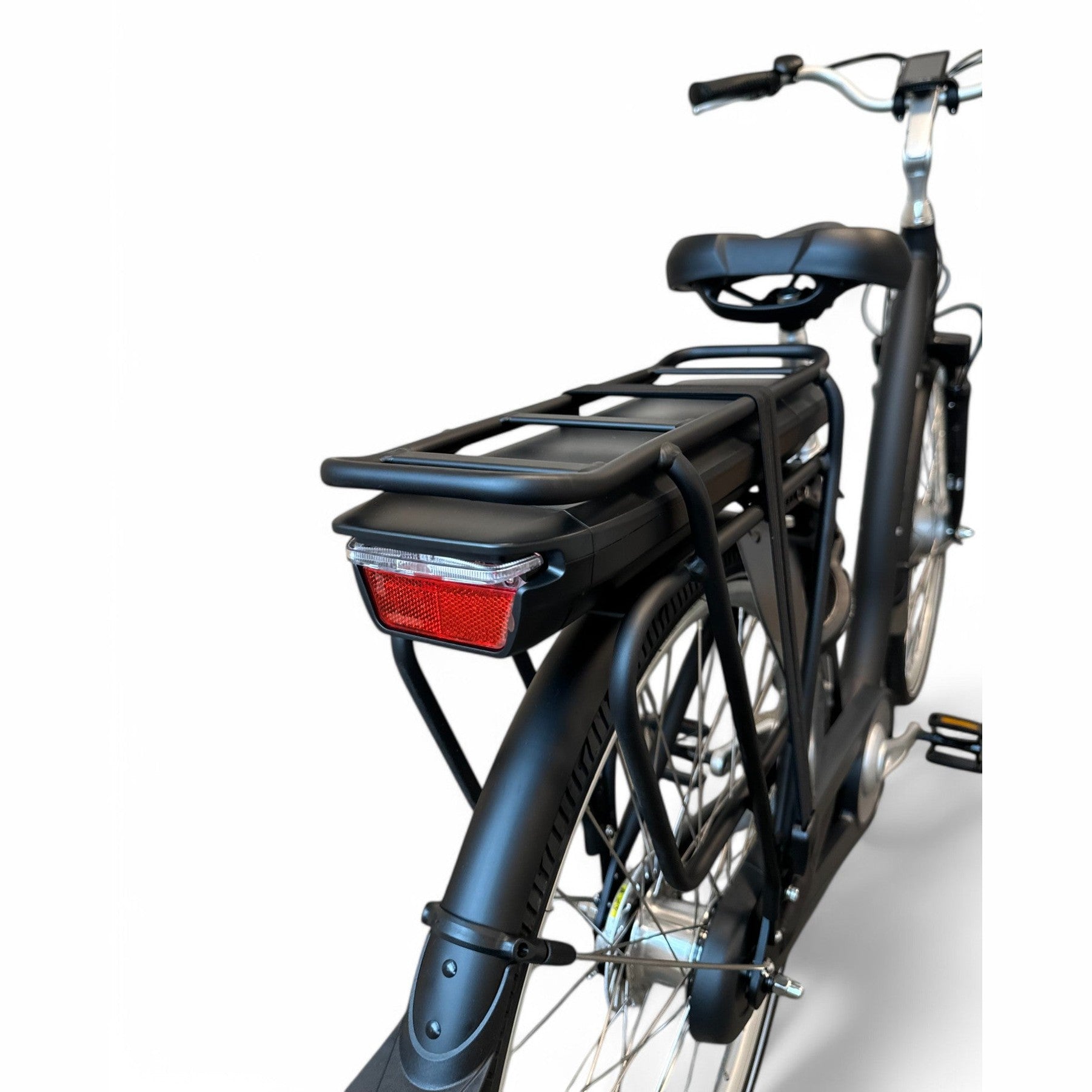 Vogue Comfort N7 Elektrische Fiets Mat zwart 468Wh Accu - E-bike - AE-trading