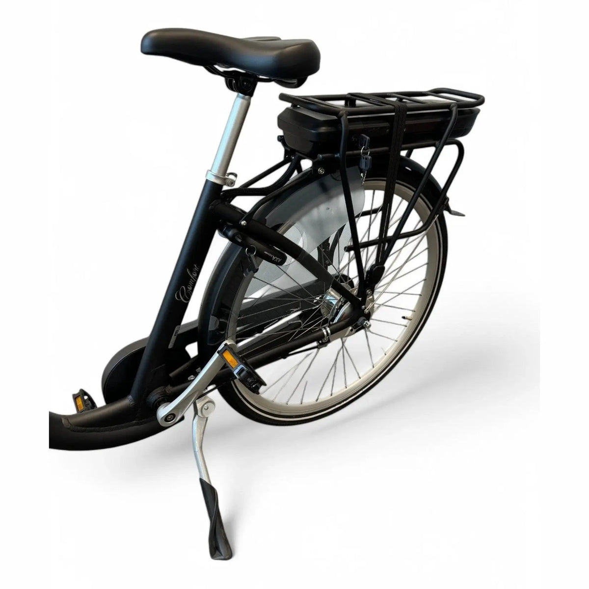 Vogue Comfort N7 Elektrische Fiets Mat zwart 468Wh Accu - E-bike - AE-trading