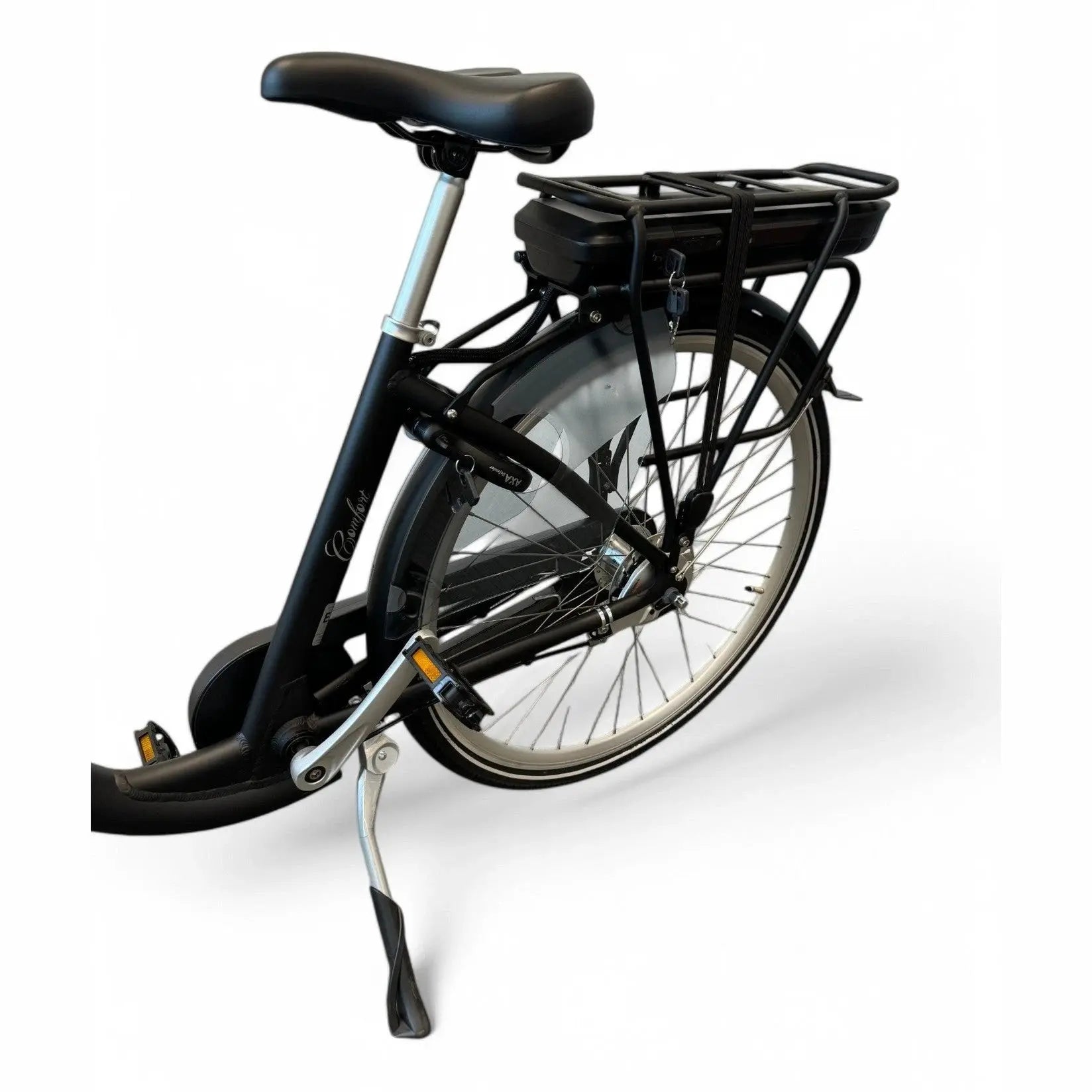 Vogue Comfort N7 Elektrische Fiets Mat zwart 468Wh Accu - E-bike - AE-trading