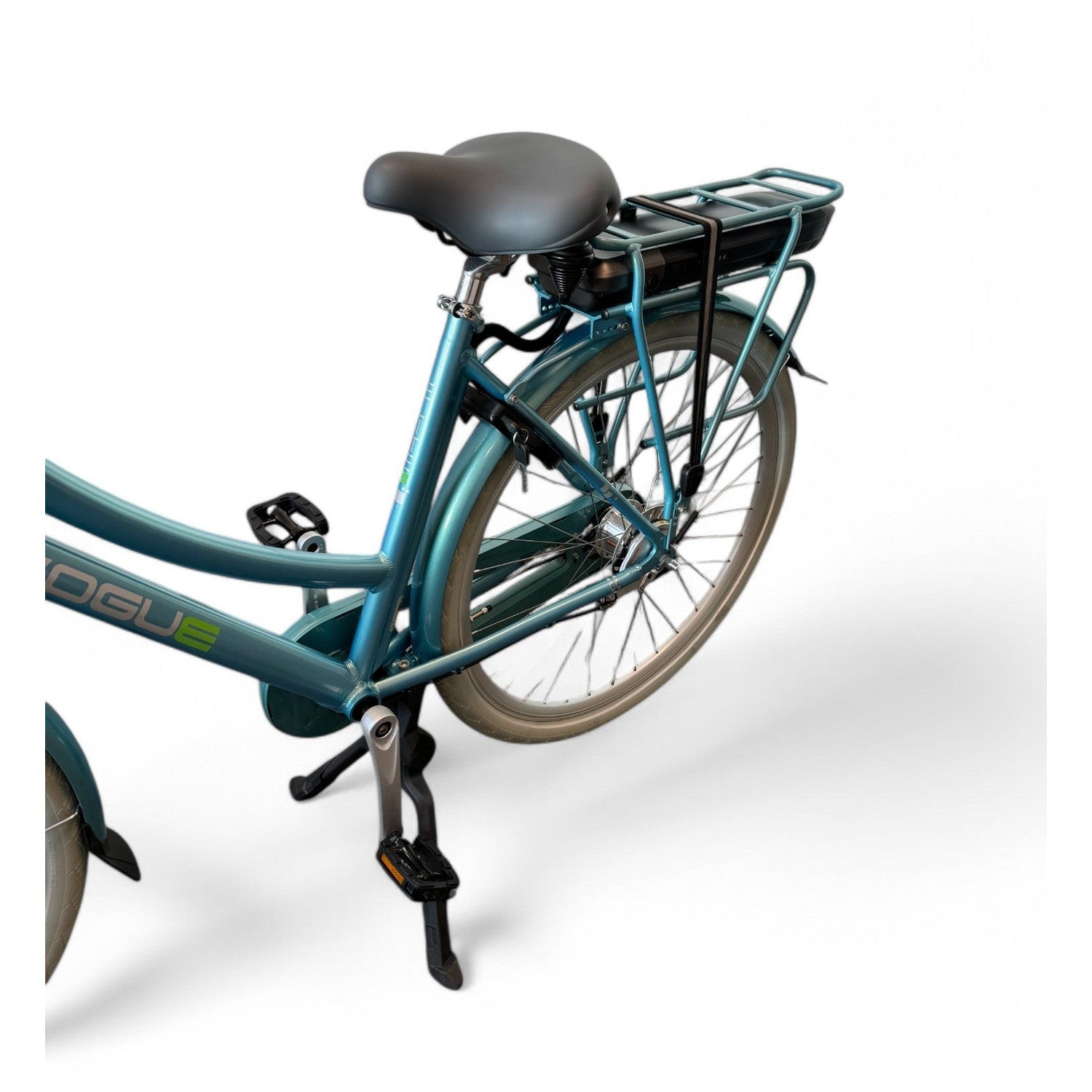 Vogue Elite 3 Elektrische Fiets 3 Versnellingen 50cm 13Ah Rollerbrake E-bike - Mint Blue - AE-trading