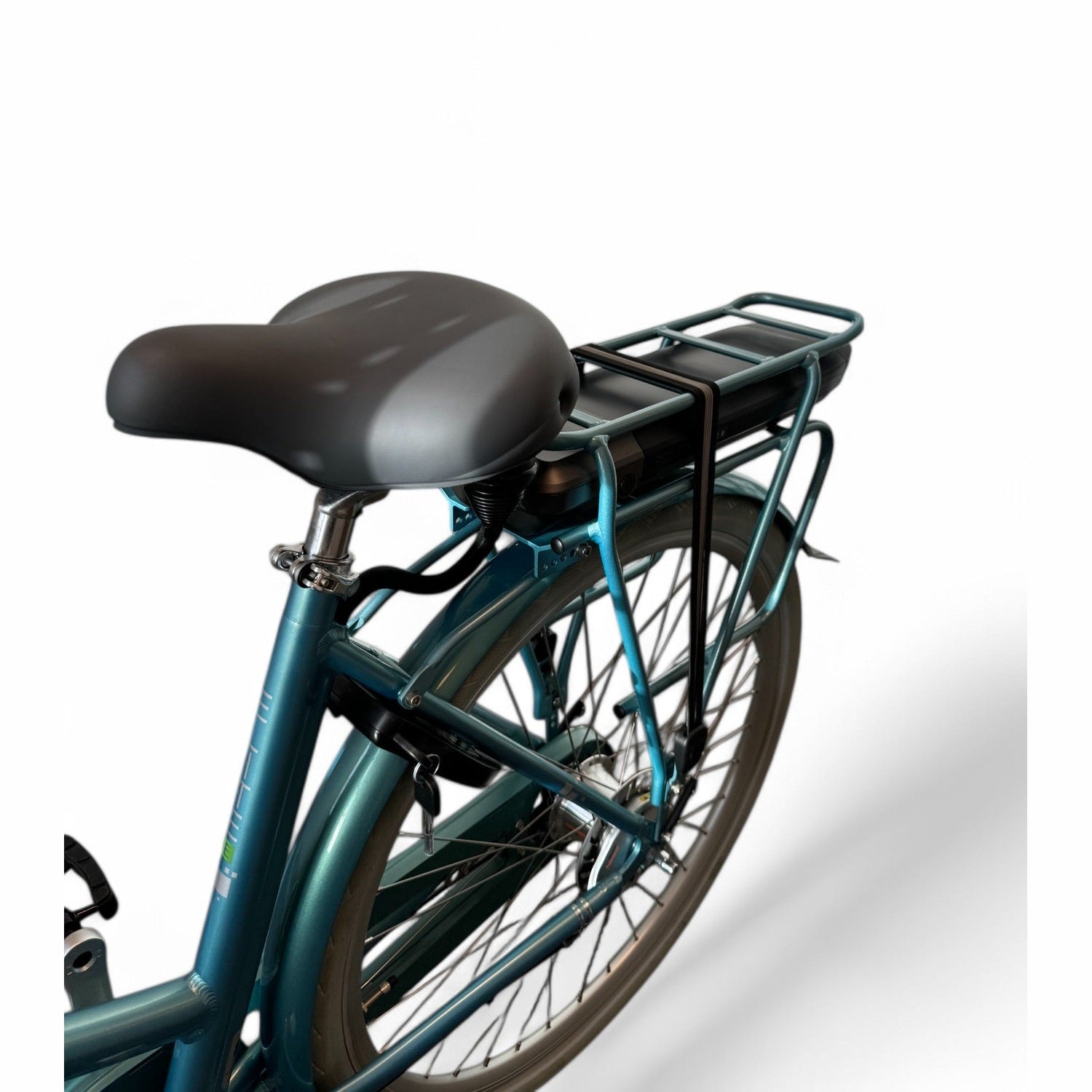 Vogue Elite 3 Elektrische Fiets 3 Versnellingen 50cm 13Ah Rollerbrake E-bike - Mint Blue - AE-trading
