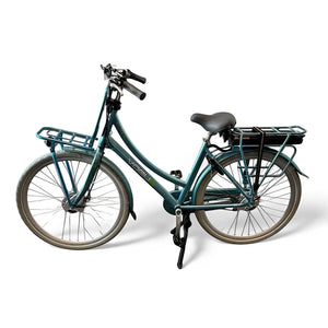 Vogue Elite 7 Elektrische Fiets 7 Versnellingen 50cm 13Ah Rollerbrake E-bike - Mint Blue - AE-trading
