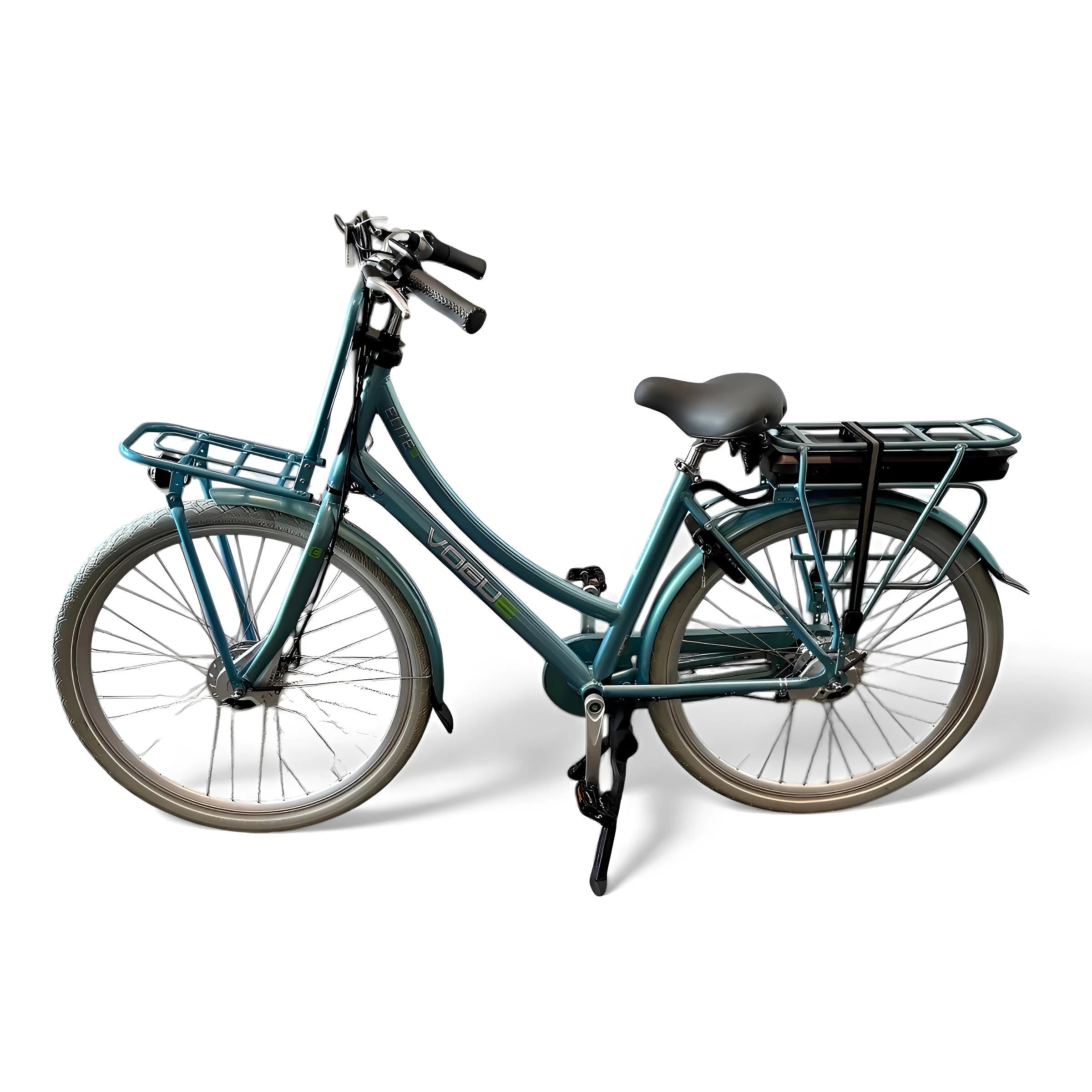 Vogue Elite 7 Elektrische Fiets 7 Versnellingen 57cm 13Ah Rollerbrake E-bike - Mint Blue - AE-trading