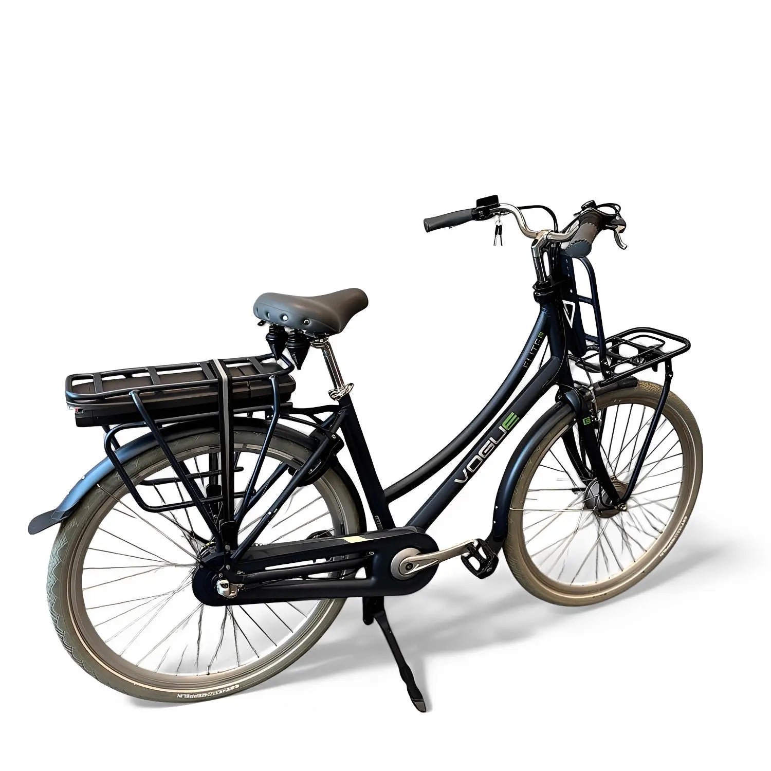 Vogue Elite Elektrische Fiets 3 versnellingen 13Ah 50cm E-bike - Jeans Blauw - AE-trading