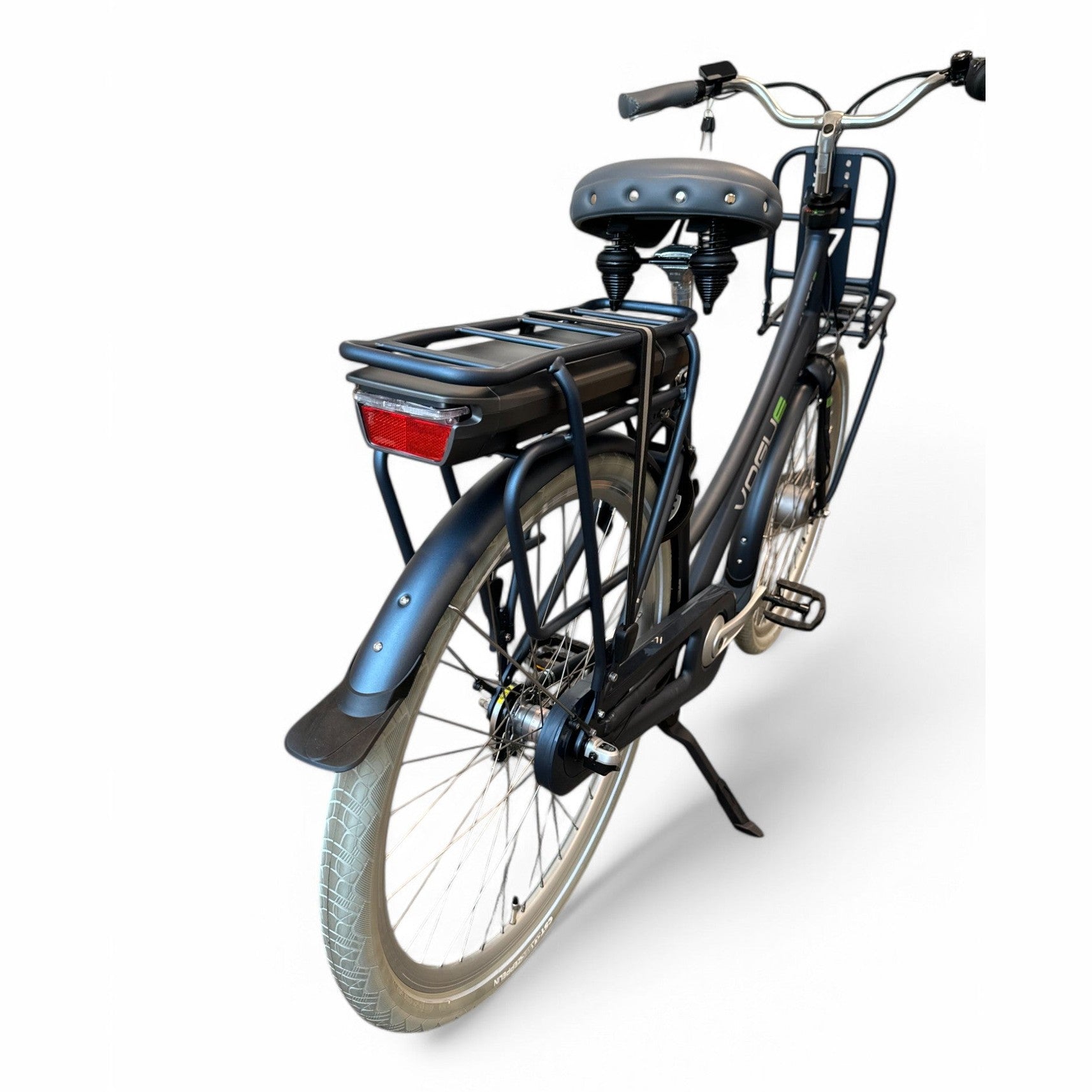 Vogue Elite Elektrische Fiets 3 versnellingen 13Ah 57cm E-bike - Jeans Blauw - AE-trading