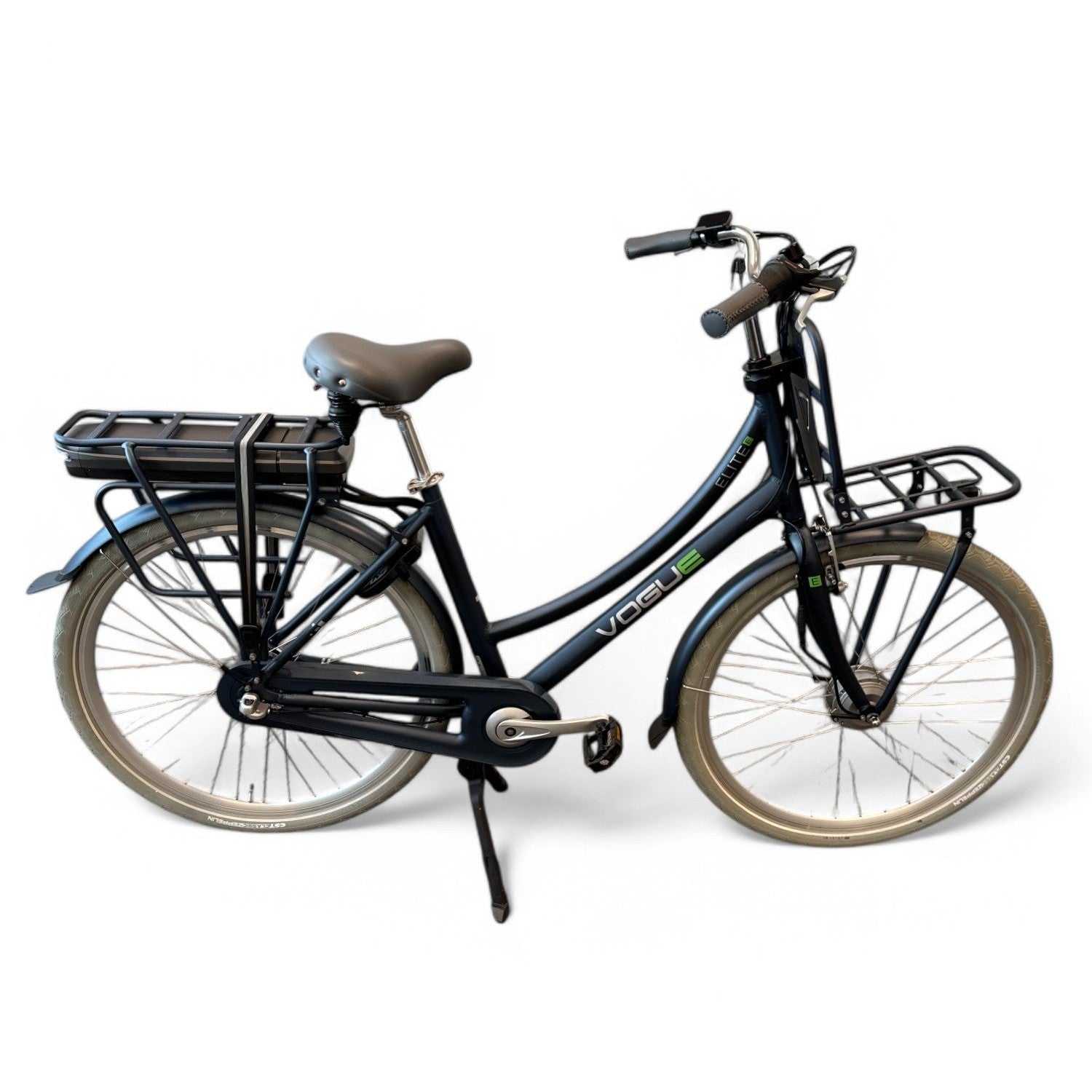 Vogue Elite Elektrische Fiets 3 versnellingen 13Ah 57cm E-bike - Jeans Blauw - AE-trading