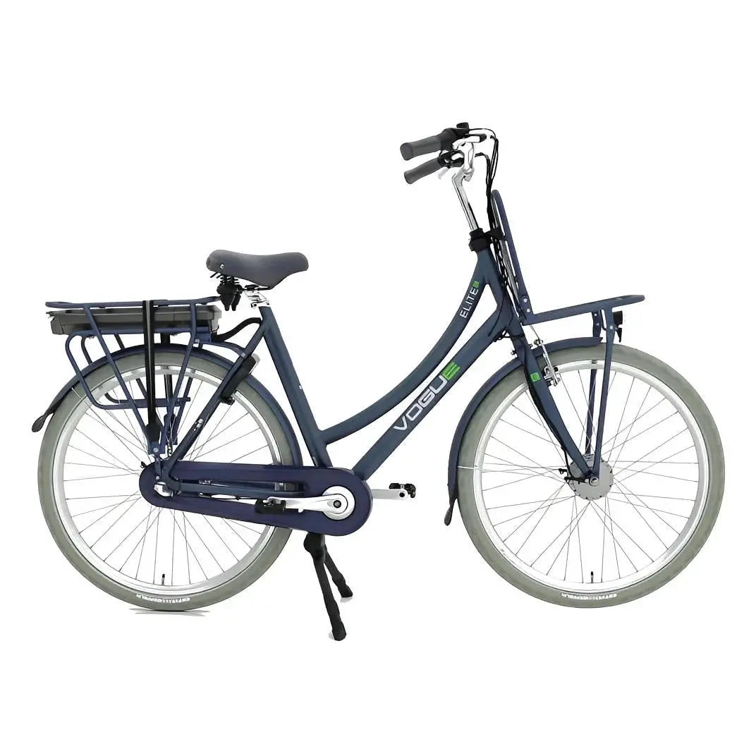 Vogue Elite Mid Elektrische Fiets Bafang M300 Transportfiets - Zwart - AE-trading