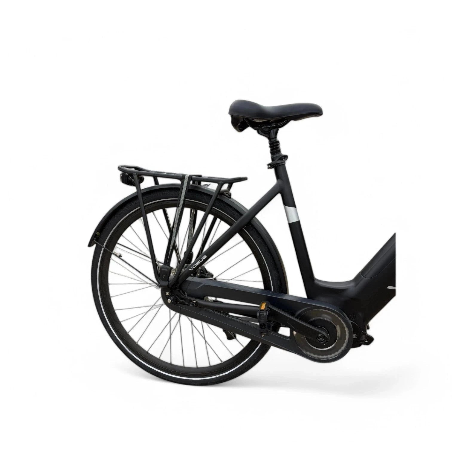 Vogue Excellent M420 8SP met Bafang Middenmotor 14.5Ah 522Wh - Zwart-grijs - 53cm - AE-trading