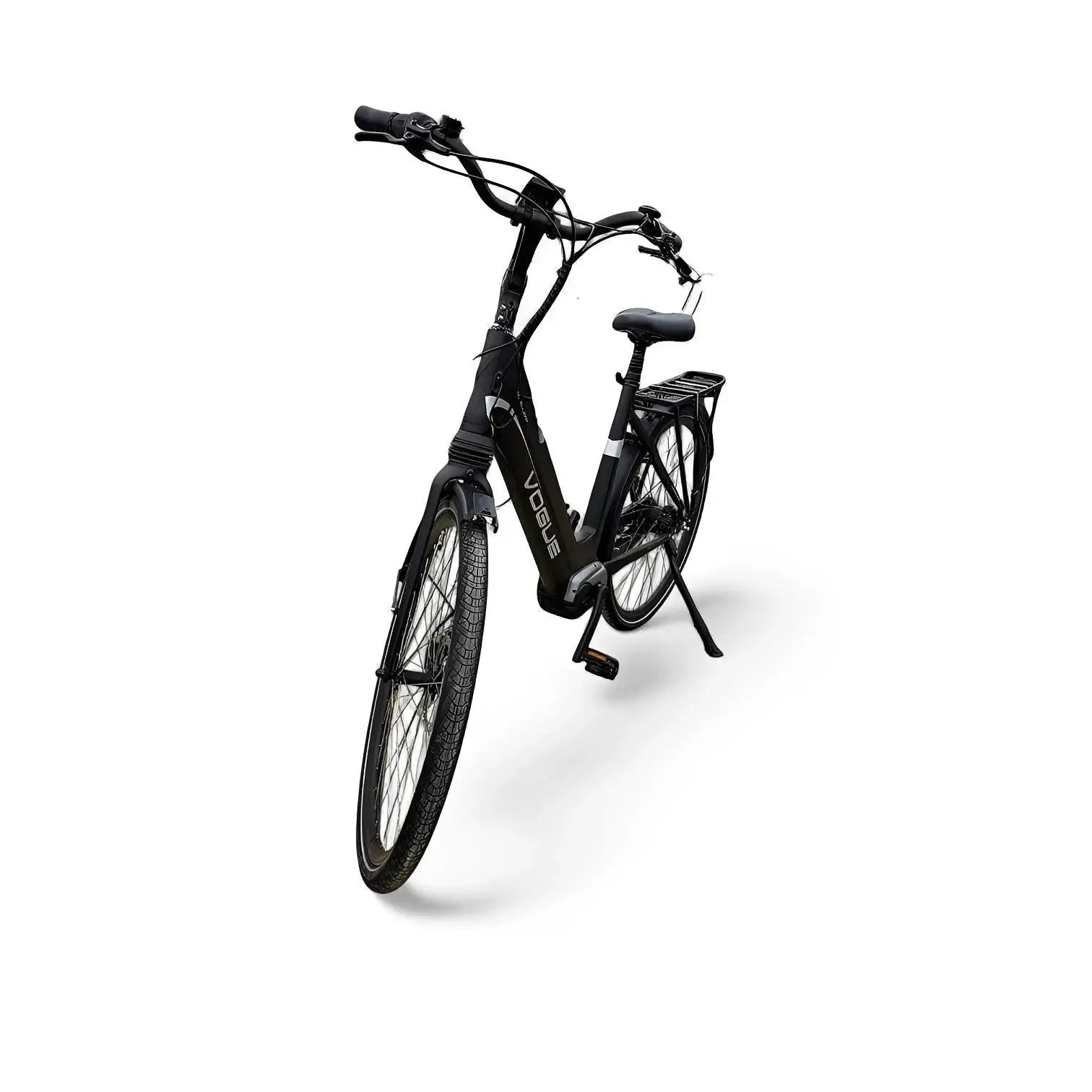 Vogue Excellent M420 8SP met Bafang Middenmotor 14.5Ah 522Wh - Zwart-Blauw - 49cm - AE-trading