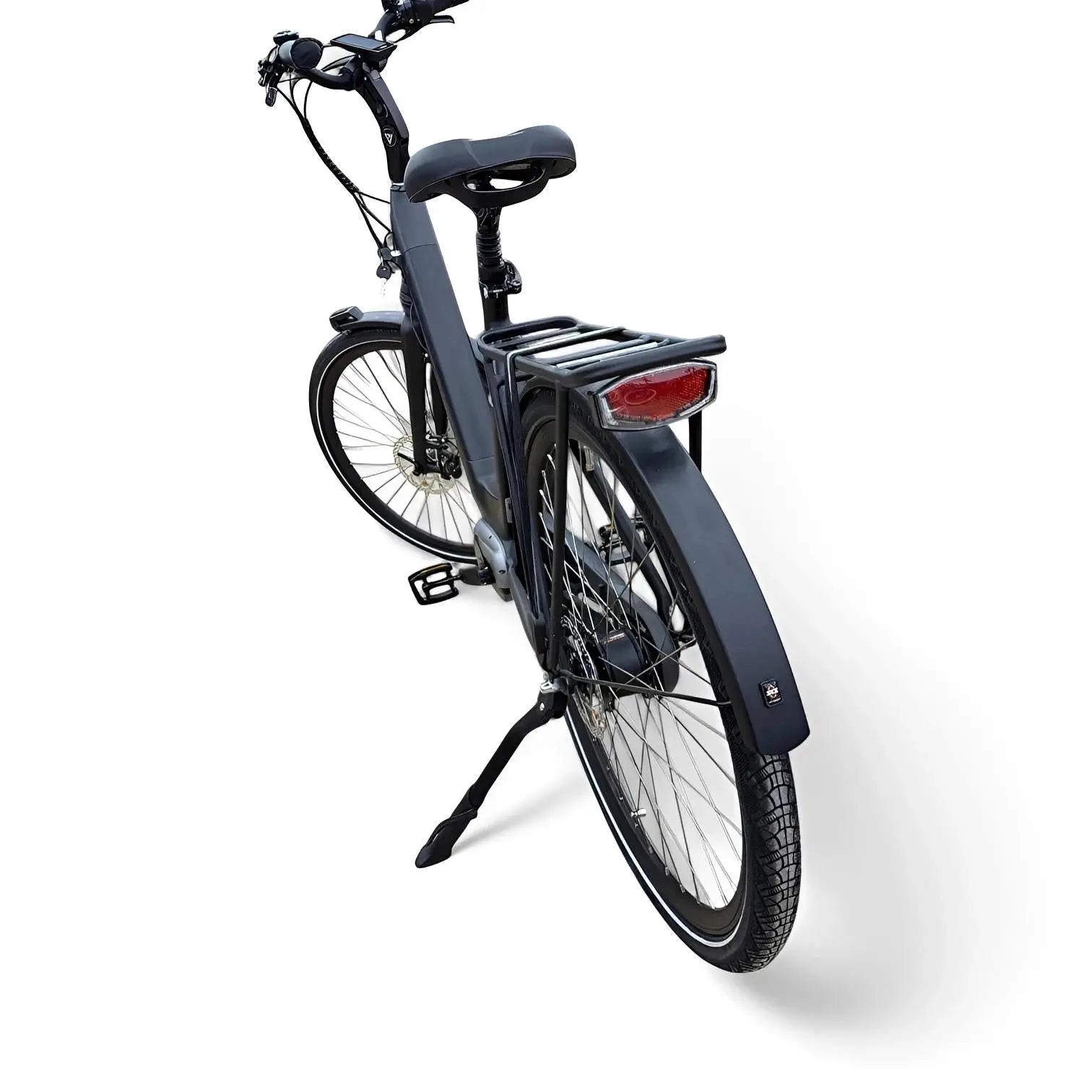 Vogue Excellent M420 8SP met Bafang Middenmotor 14.5Ah 522Wh - Zwart-Blauw - 49cm - AE-trading
