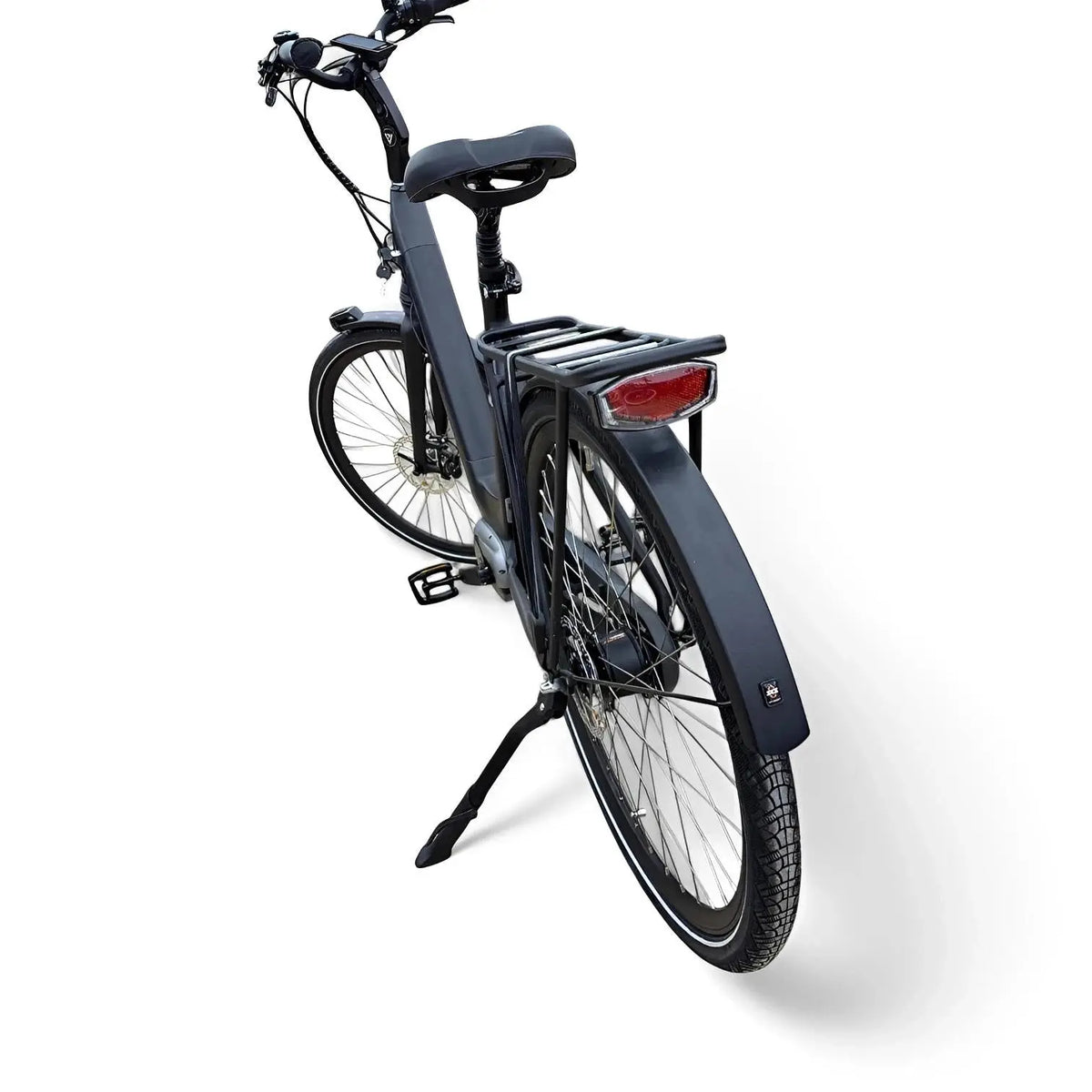 Vogue Excellent M420 8SP met Bafang Middenmotor 14.5Ah 522Wh - Zwart-grijs - 49cm - AE-trading