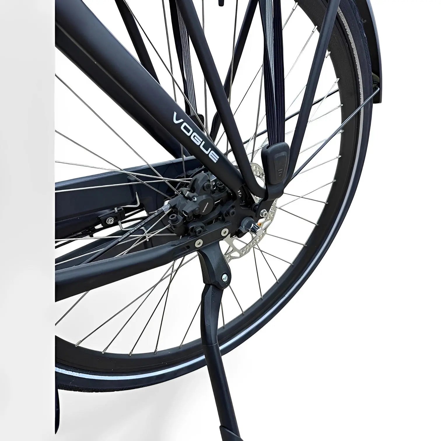 Vogue Excellent M420 8SP met Bafang Middenmotor 14.5Ah 522Wh - Zwart-Blauw - 49cm - AE-trading