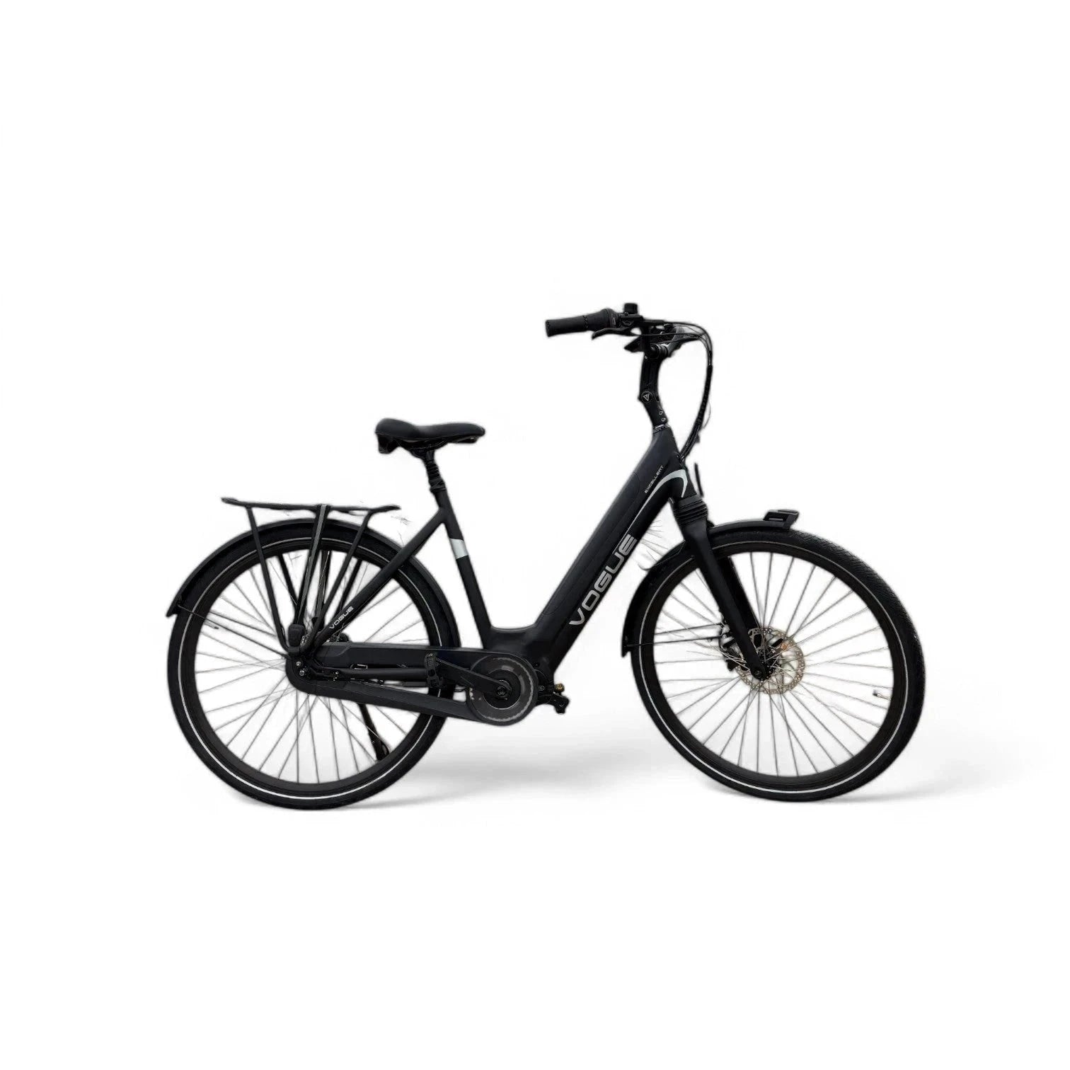 Vogue Excellent M420 8SP met Bafang Middenmotor 14.5Ah 522Wh - Zwart-grijs - 53cm - AE-trading