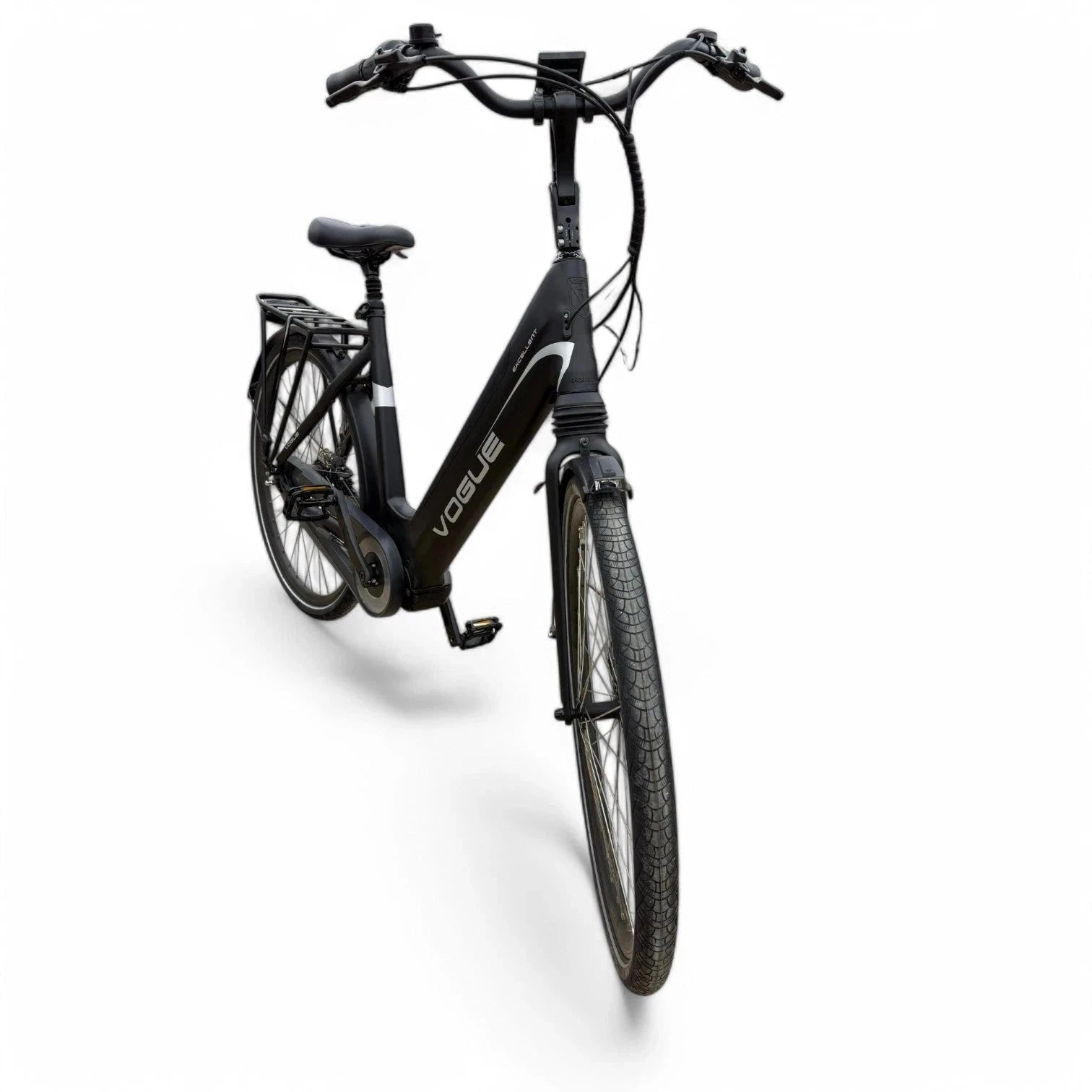 Vogue Excellent M420 8SP met Bafang Middenmotor 14.5Ah 522Wh - Zwart-grijs - 53cm - AE-trading