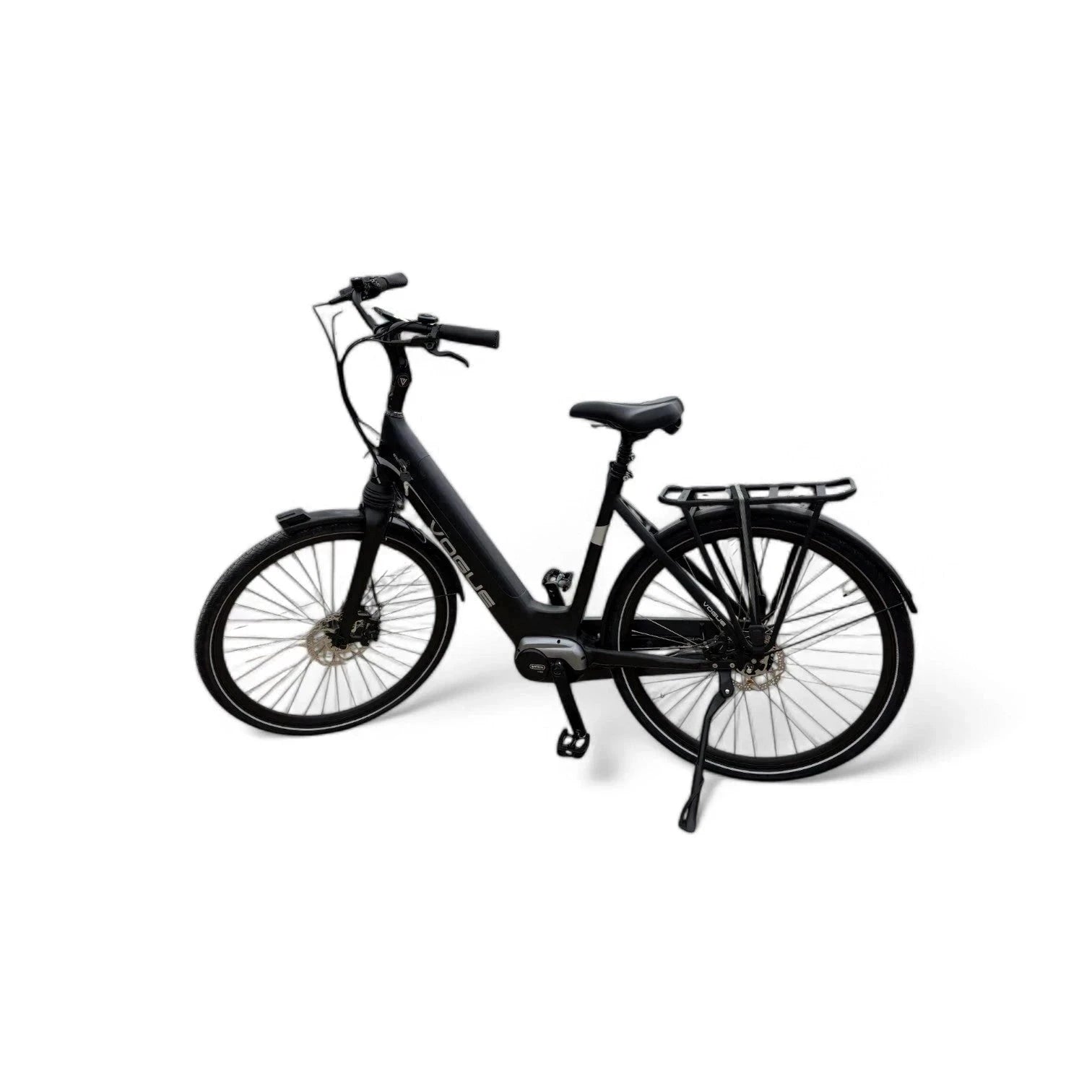 Vogue Excellent M420 8SP met Bafang Middenmotor 14.5Ah 522Wh - Zwart-grijs - 53cm - AE-trading