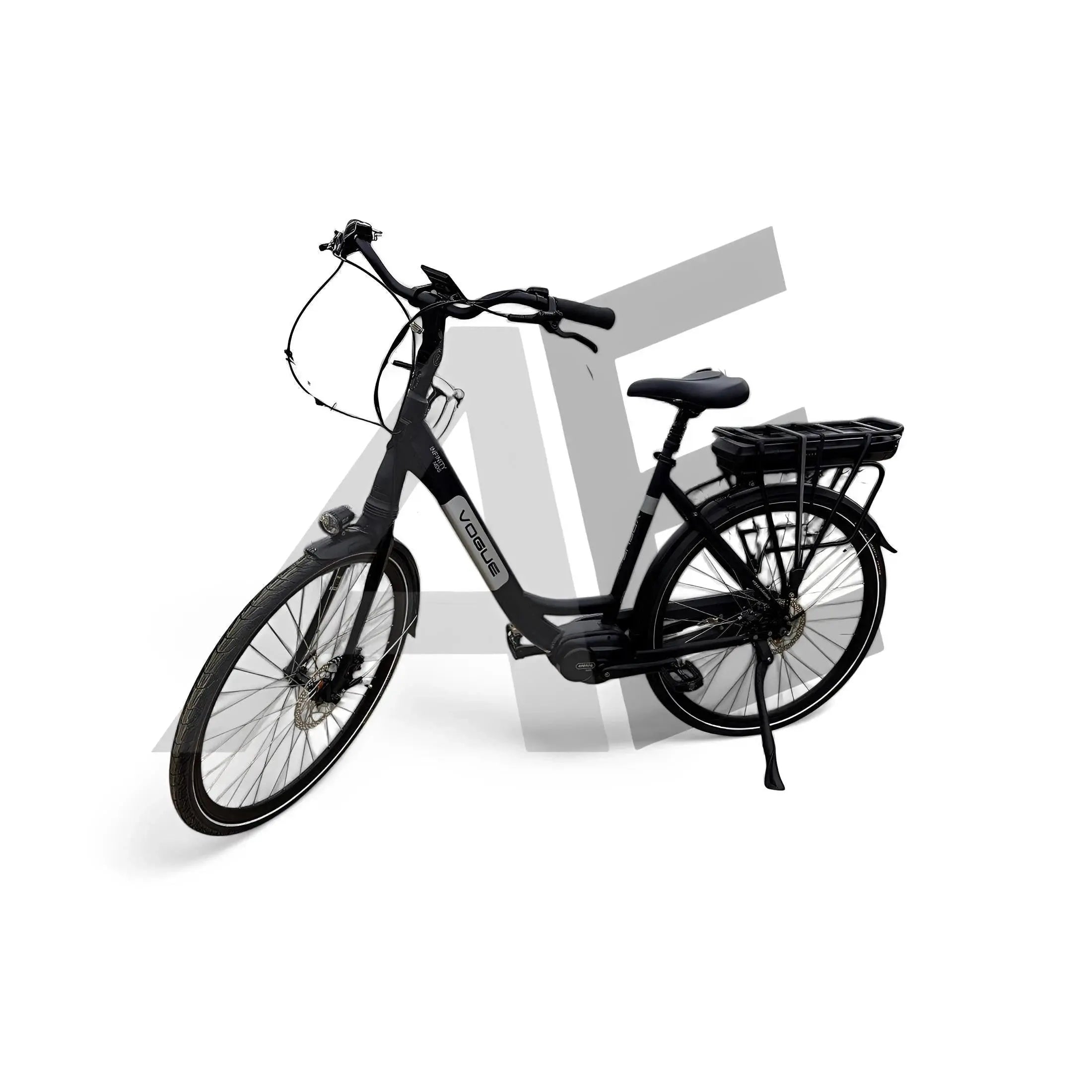 Vogue Infinity Elektrische Fiets Middenmotor Bafang M200 13Ah 468Wh 53cm met Hydraulische remmen - Mat Grijs - AE-trading