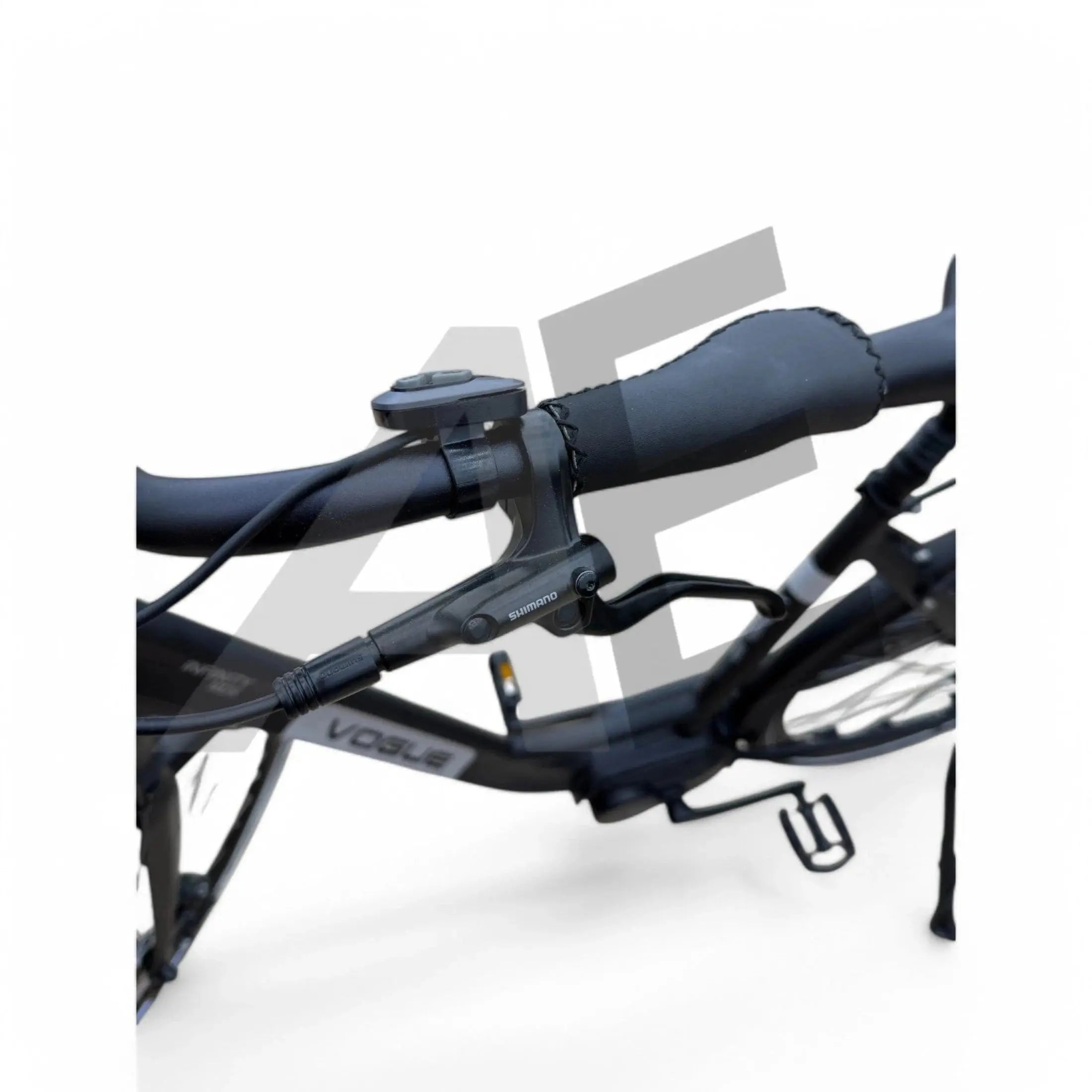 Vogue Infinity Elektrische Fiets Middenmotor Bafang M200 13Ah 468Wh 53cm met Hydraulische remmen - Mat Grijs - AE-trading