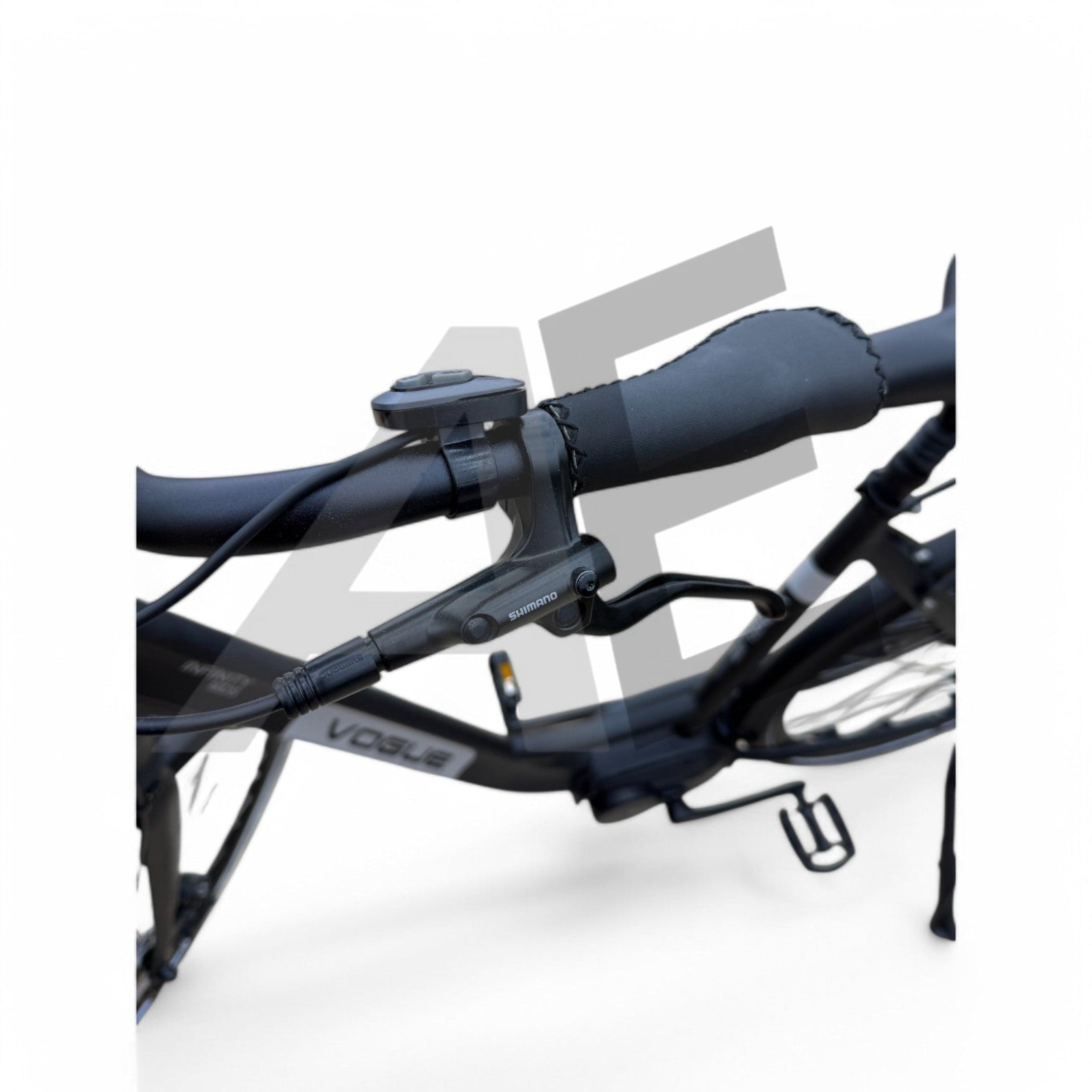 Vogue Infinity Elektrische Fiets Middenmotor Bafang M200 13Ah 468Wh 48cm met Hydraulische remmen - Mat Grijs - AE-trading