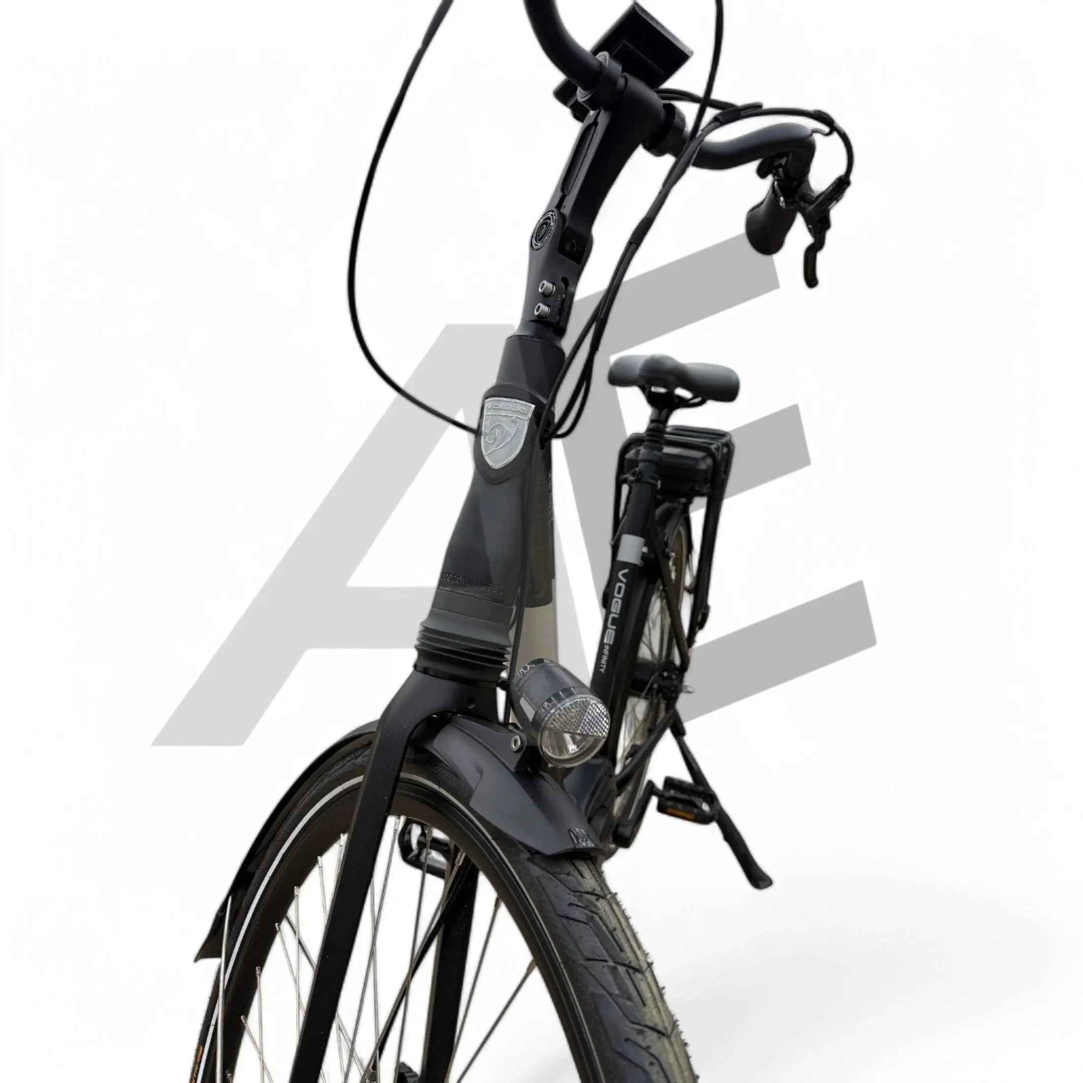 Vogue Infinity Elektrische Fiets Middenmotor Bafang M200 13Ah 468Wh 53cm met Hydraulische remmen - Mat Grijs - AE-trading