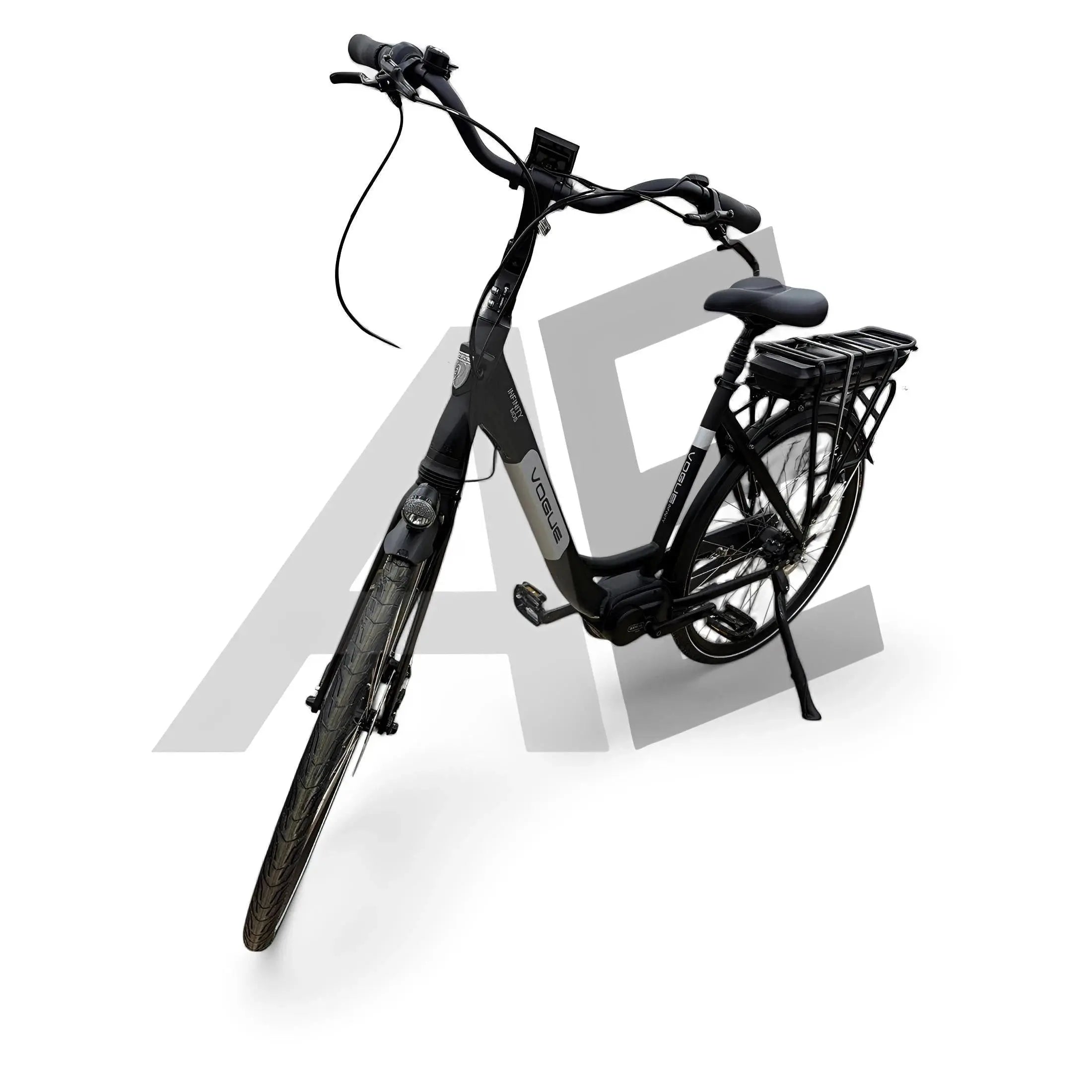 Vogue Infinity Elektrische Fiets Middenmotor Bafang M200 13Ah 468Wh 53cm met Hydraulische remmen - Mat Grijs - AE-trading