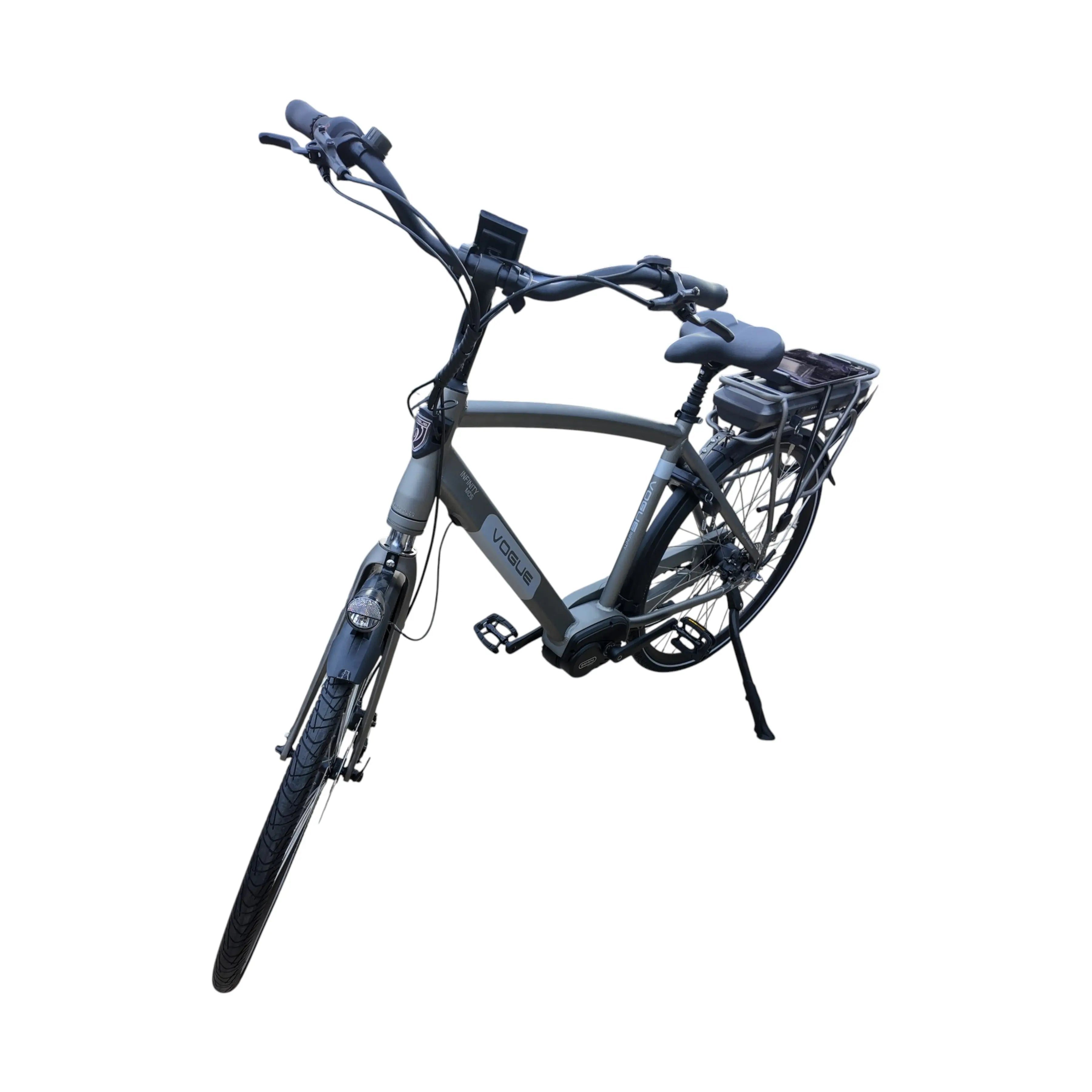 Vogue Infinity Man (Lakschade) Elektrische Fiets - Mat Grijs - 53cm - AE-trading