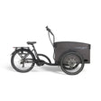 Vogue Journey Plus Elektrische Bakfiets - Mat Zwart met Zwarte Accenten - 48 cm
