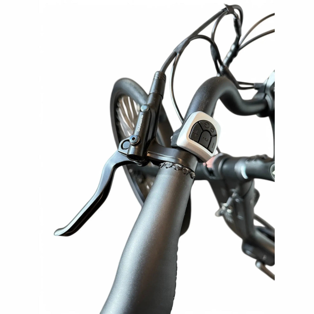 Vogue Mestengo 46cm Elektrische Fiets Hydraulische Remmen met Middenmotor - Mat Zwart - AE-trading