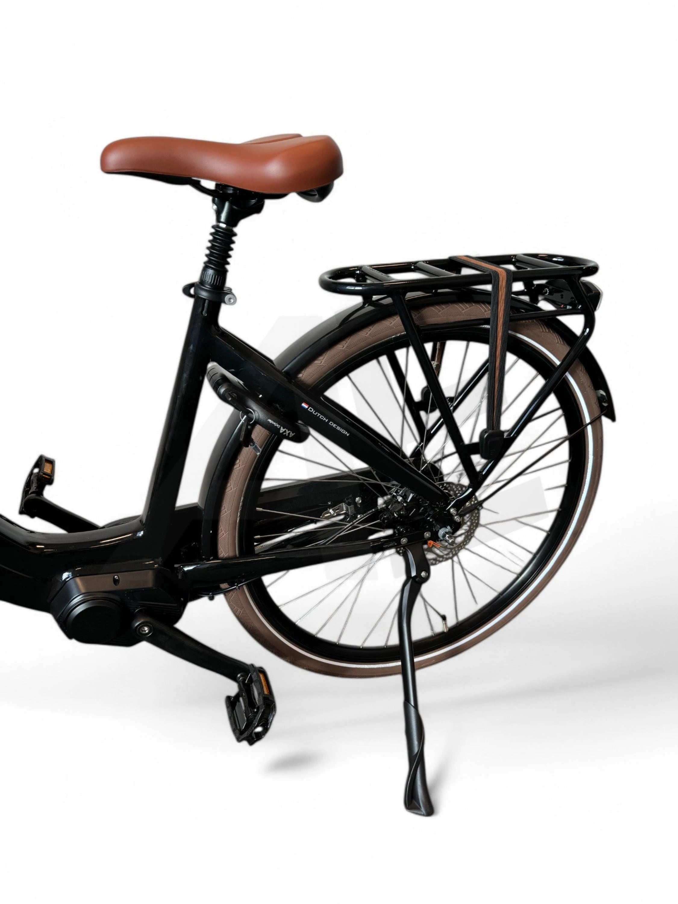 Vogue Mestengo 50Cm E-Bike Hydraulische Remmen Met Middenmotor - Glans Zwart Vogue E-Bike