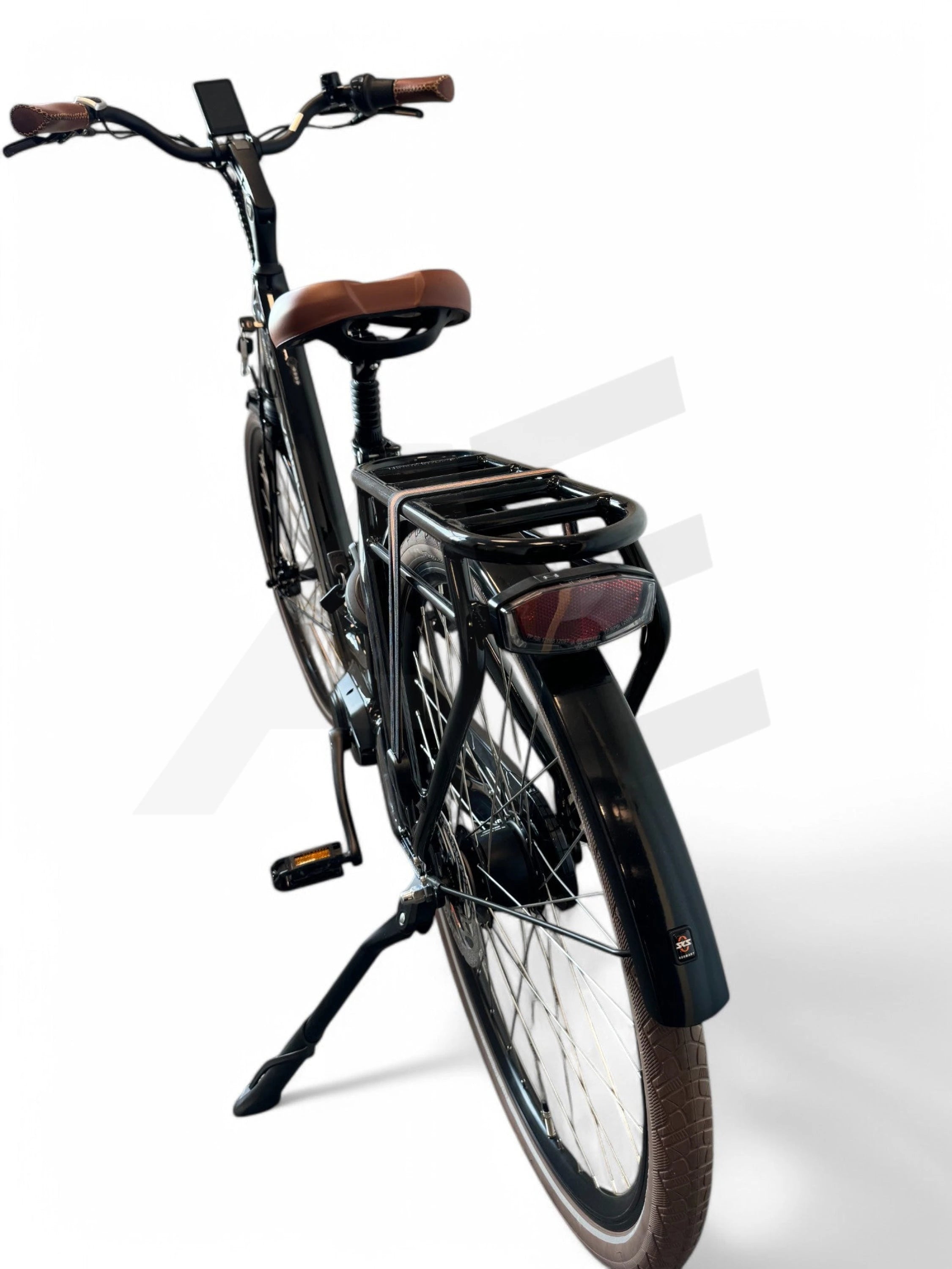 Vogue Mestengo 50Cm E-Bike Hydraulische Remmen Met Middenmotor - Glans Zwart Vogue E-Bike