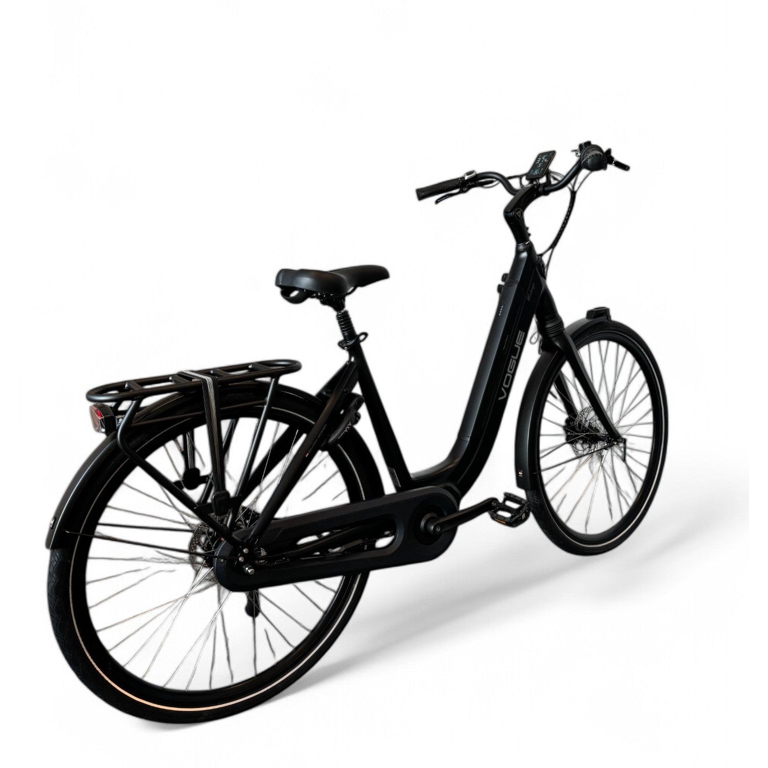 Vogue Mestengo 50cm Elektrische Fiets Hydraulische Remmen met Middenmotor - Mat Grijs - AE-trading