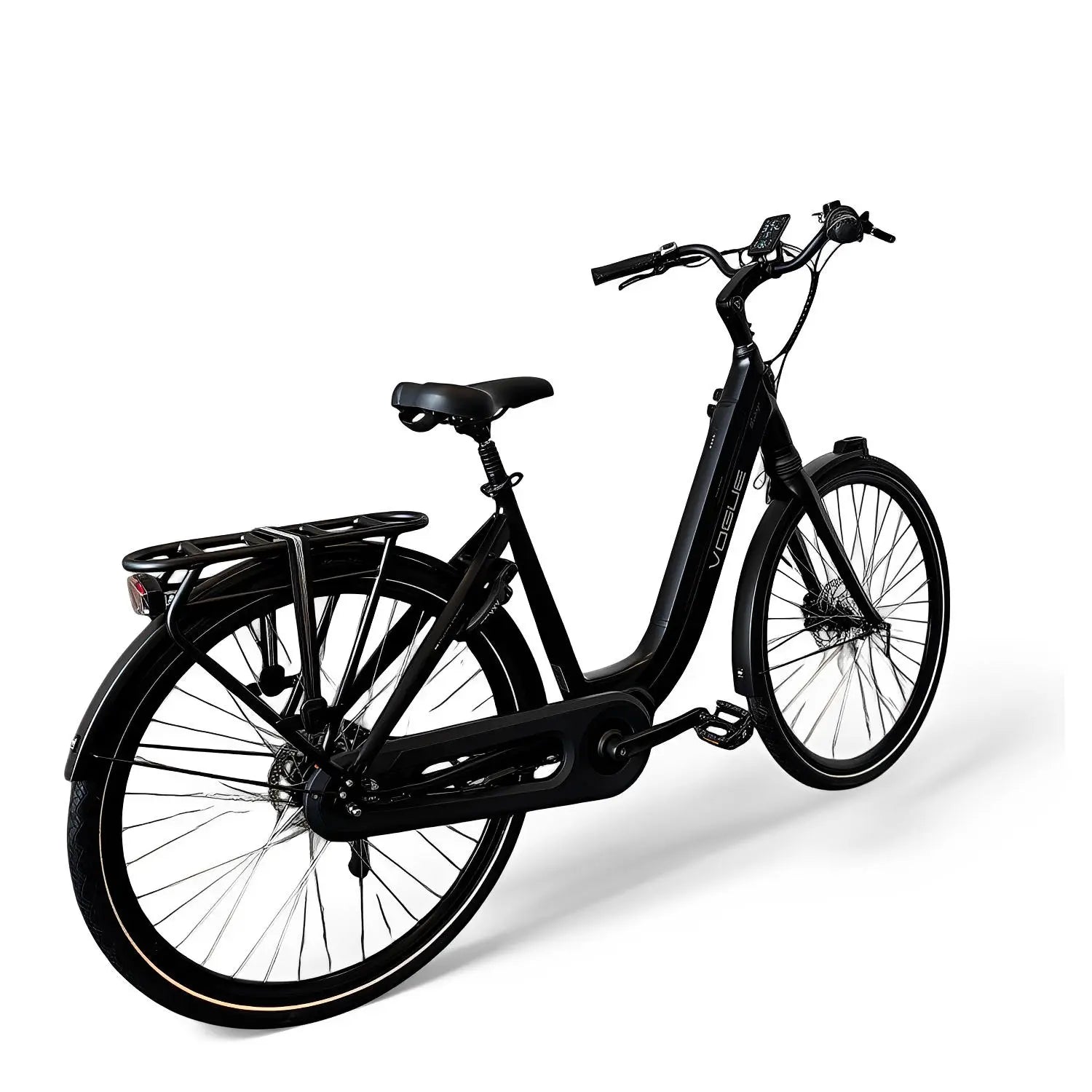 Vogue Mestengo 50cm Elektrische Fiets Hydraulische Remmen met Middenmotor - Donker Blauw - AE-trading