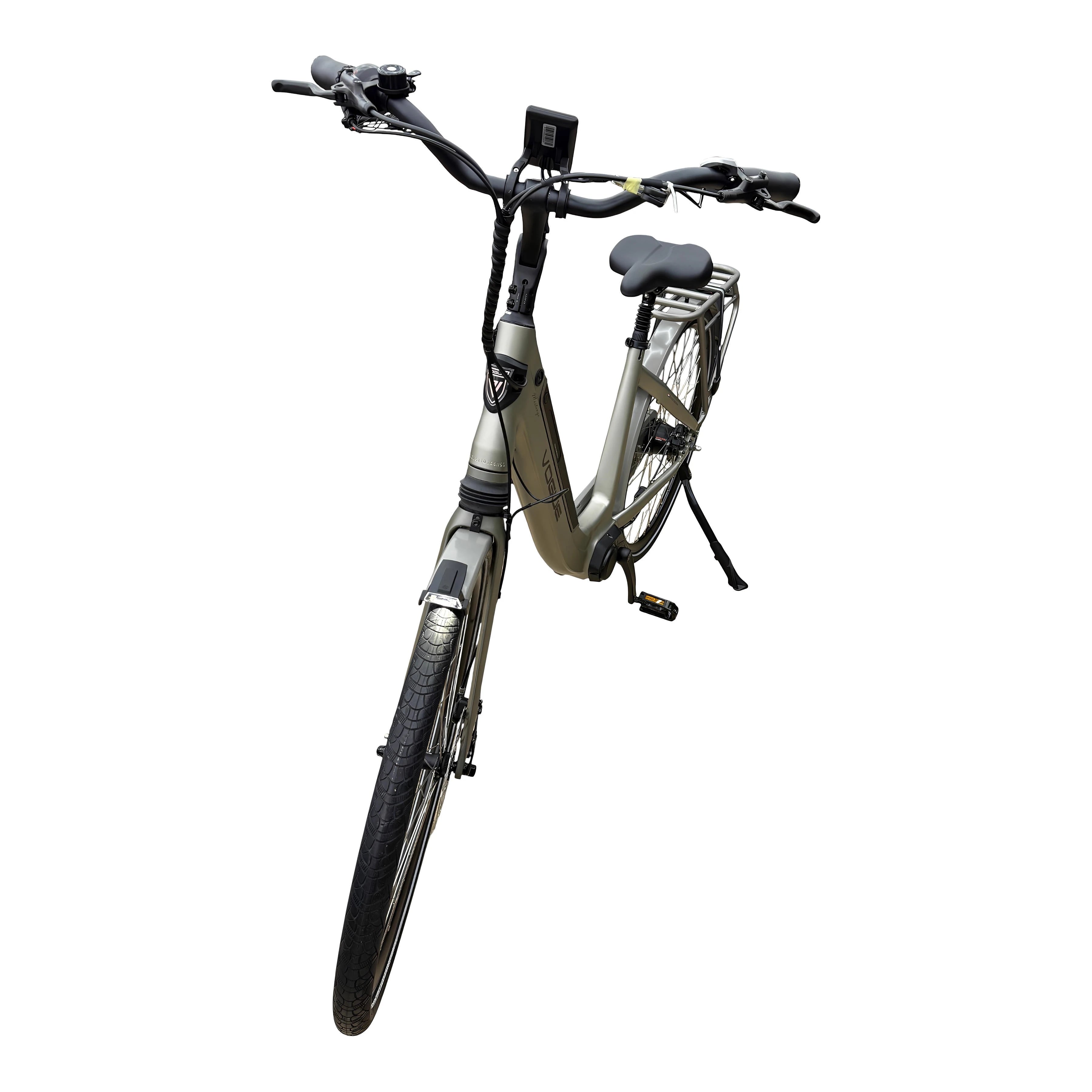 Vogue Mestengo 50cm Elektrische Fiets Hydraulische Remmen met Middenmotor - Mat Grijs - AE-trading