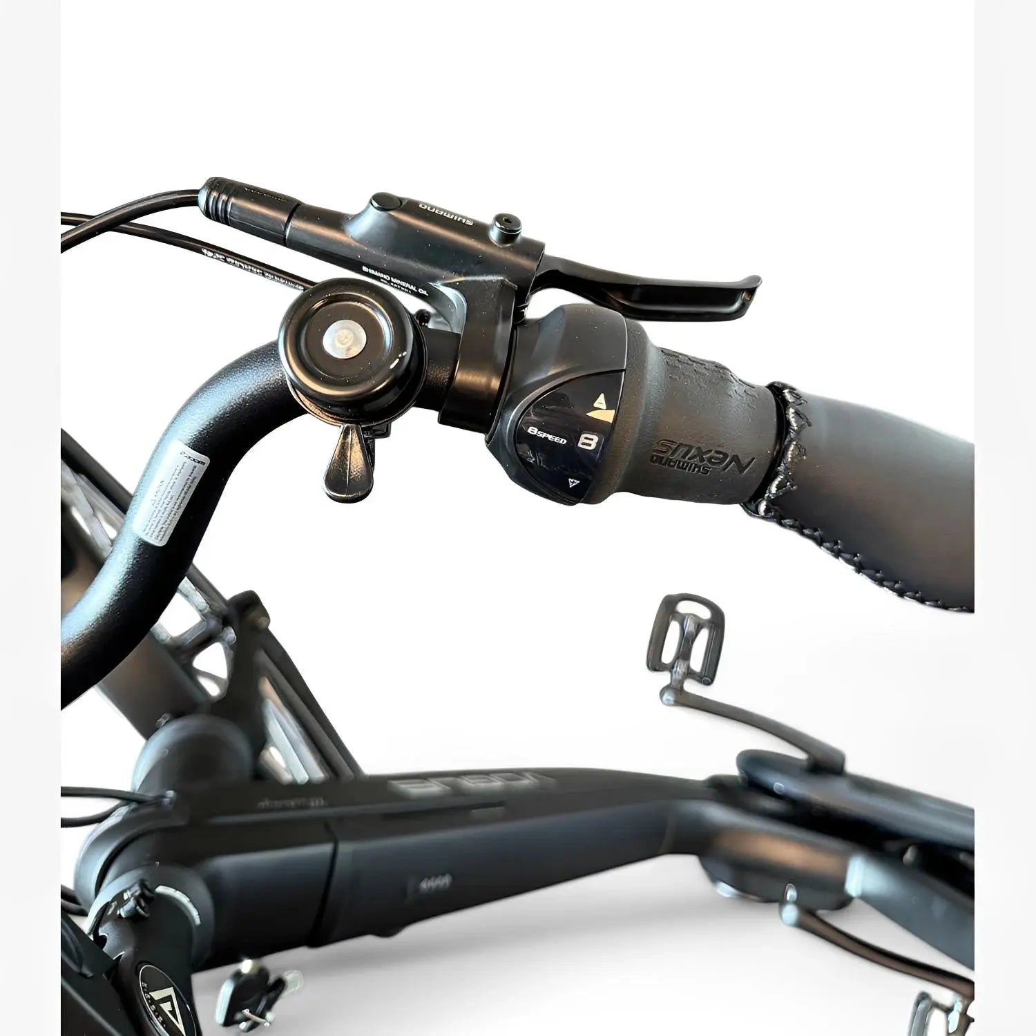 Vogue Mestengo 50cm Elektrische Fiets Hydraulische Remmen met Middenmotor - Mat Zwart - AE-trading