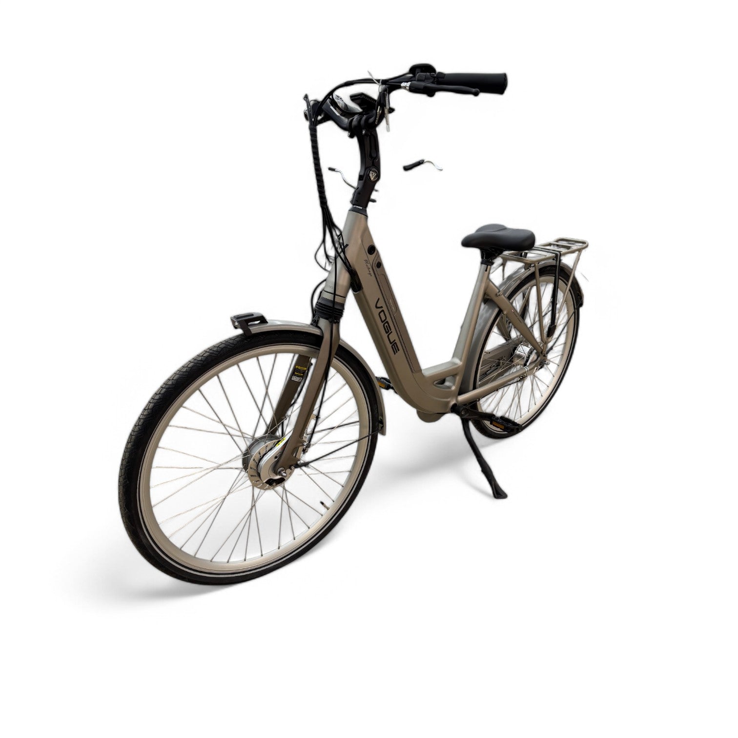 Vogue Mestengo Voorwielmotor Elektrische Fiets - Champagne Limited Edition - AE-trading